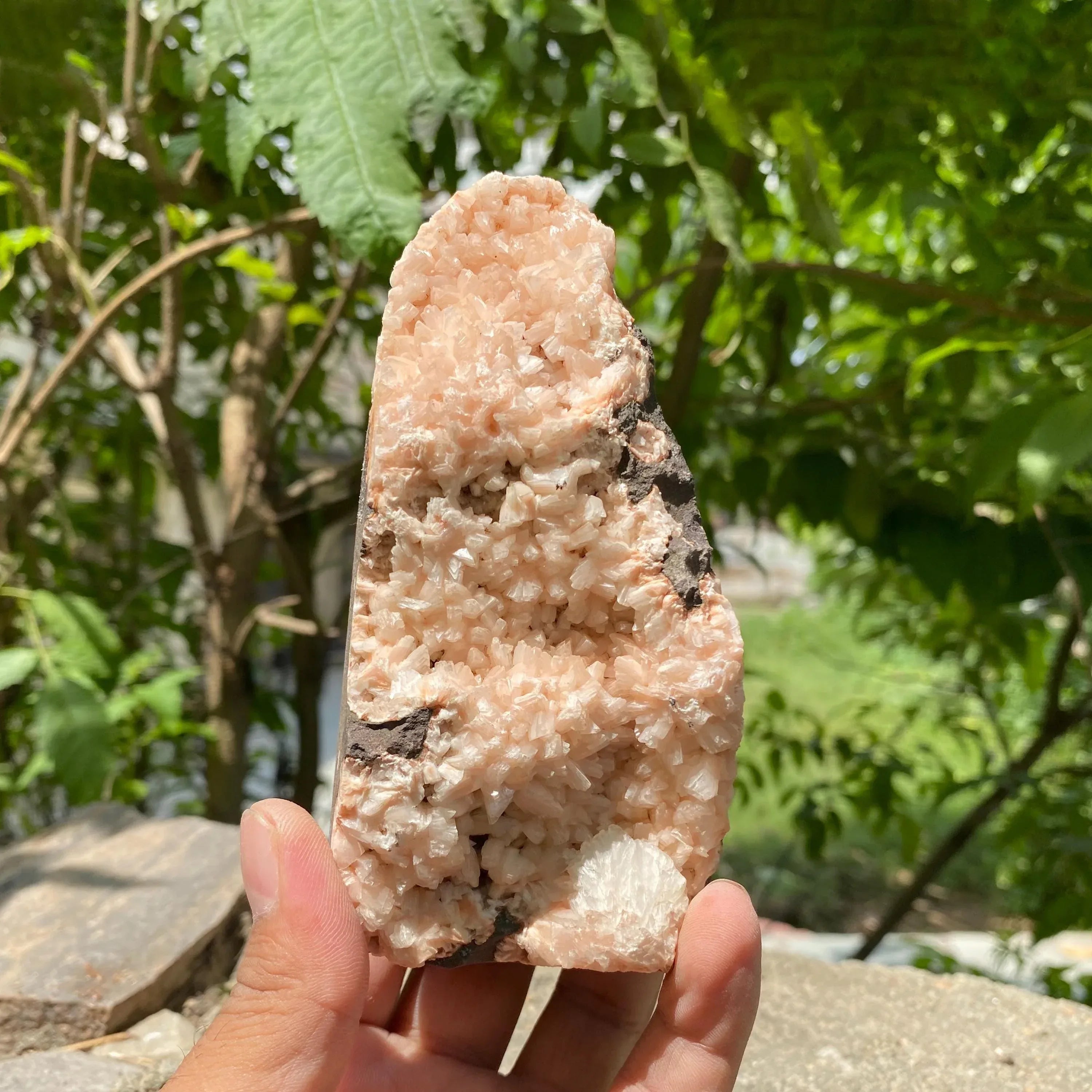 Stilbite Apophyllite Cluster: Calming Healing Crystal Decor 475gm Zeolite