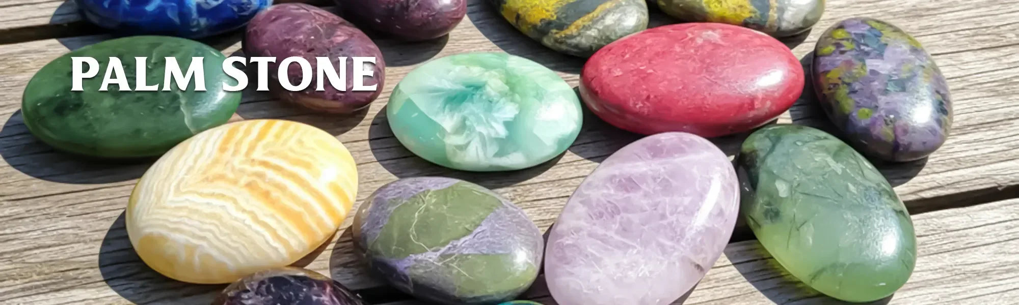 Palm Stone Collection for Healing and Relaxation - Himalya Quartz