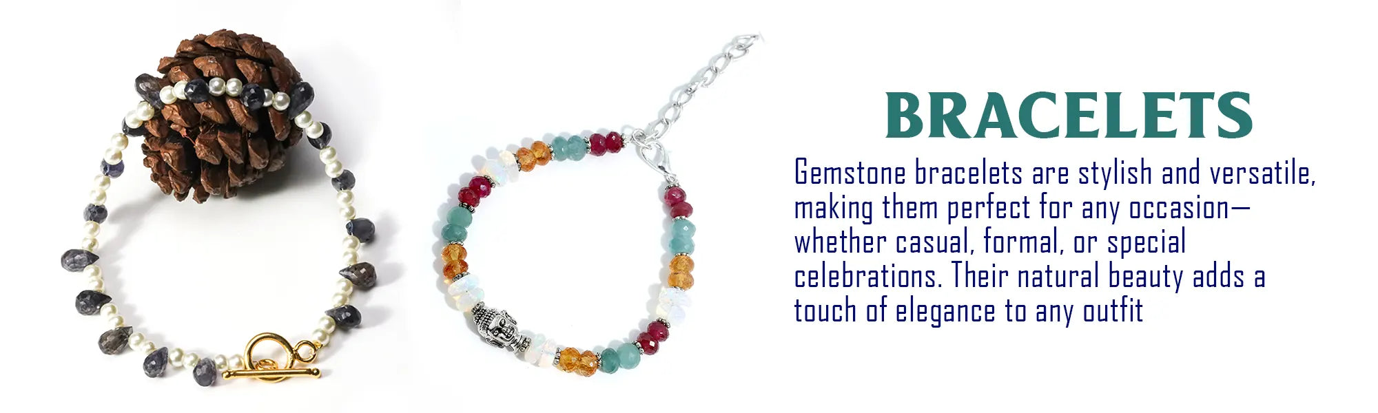 fancy bracelet, gemstone