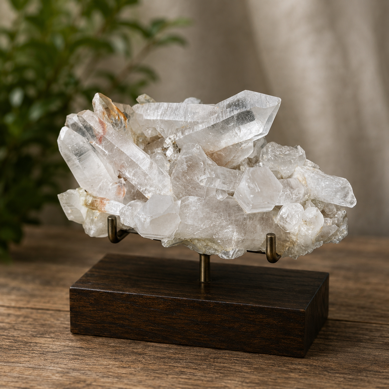 Pink Quartz Crystal Cluster Natural Himalayan Mineral Specimen 305g Raw Healing Stone Home Decor Gift