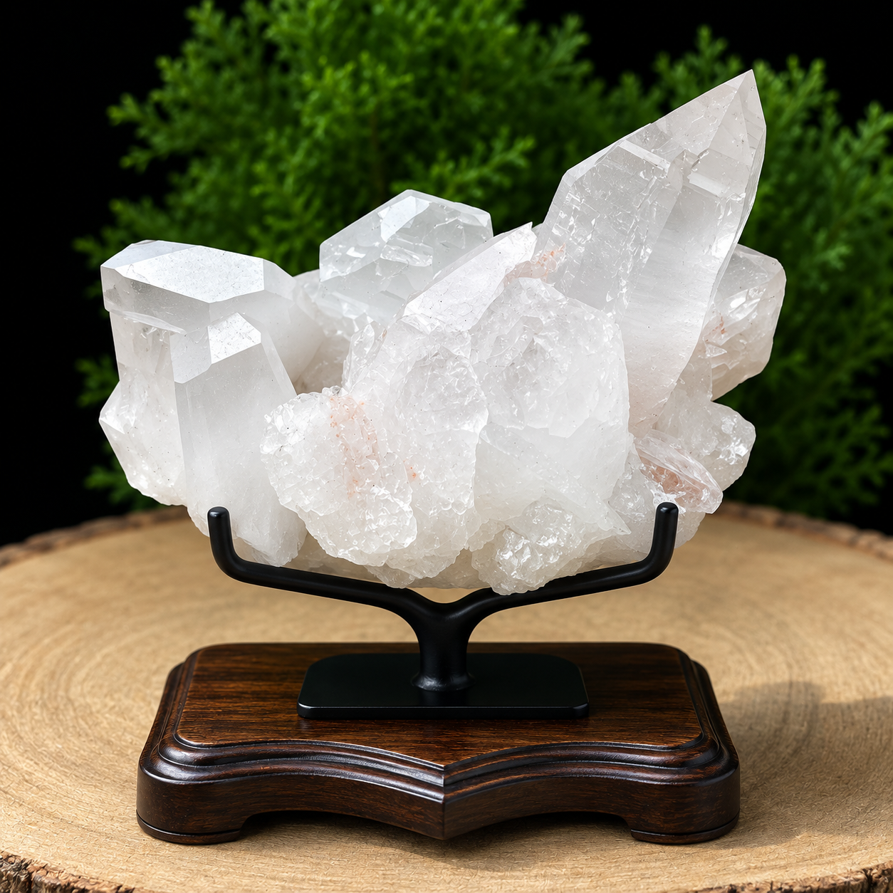 Natural Himalayan Pink Quartz Crystal Cluster 180g  Healing Stone Collector Specimen