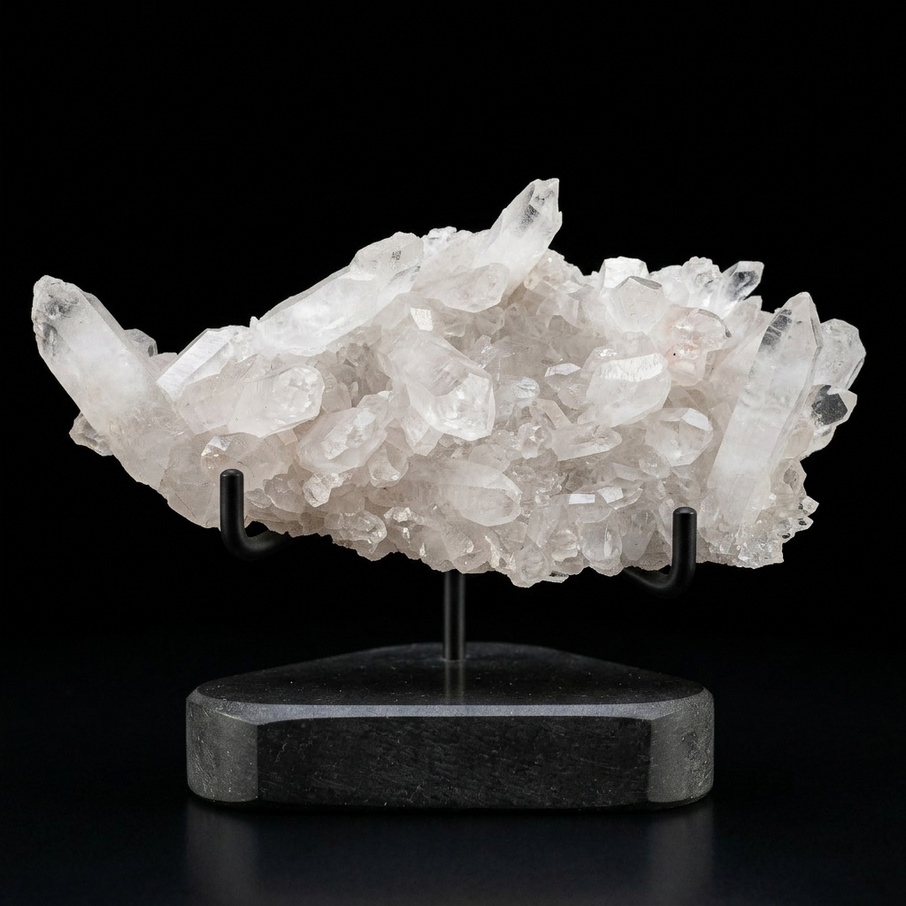 White Quartz Grade Quartz Crystal Himalayan Natural Display Piece