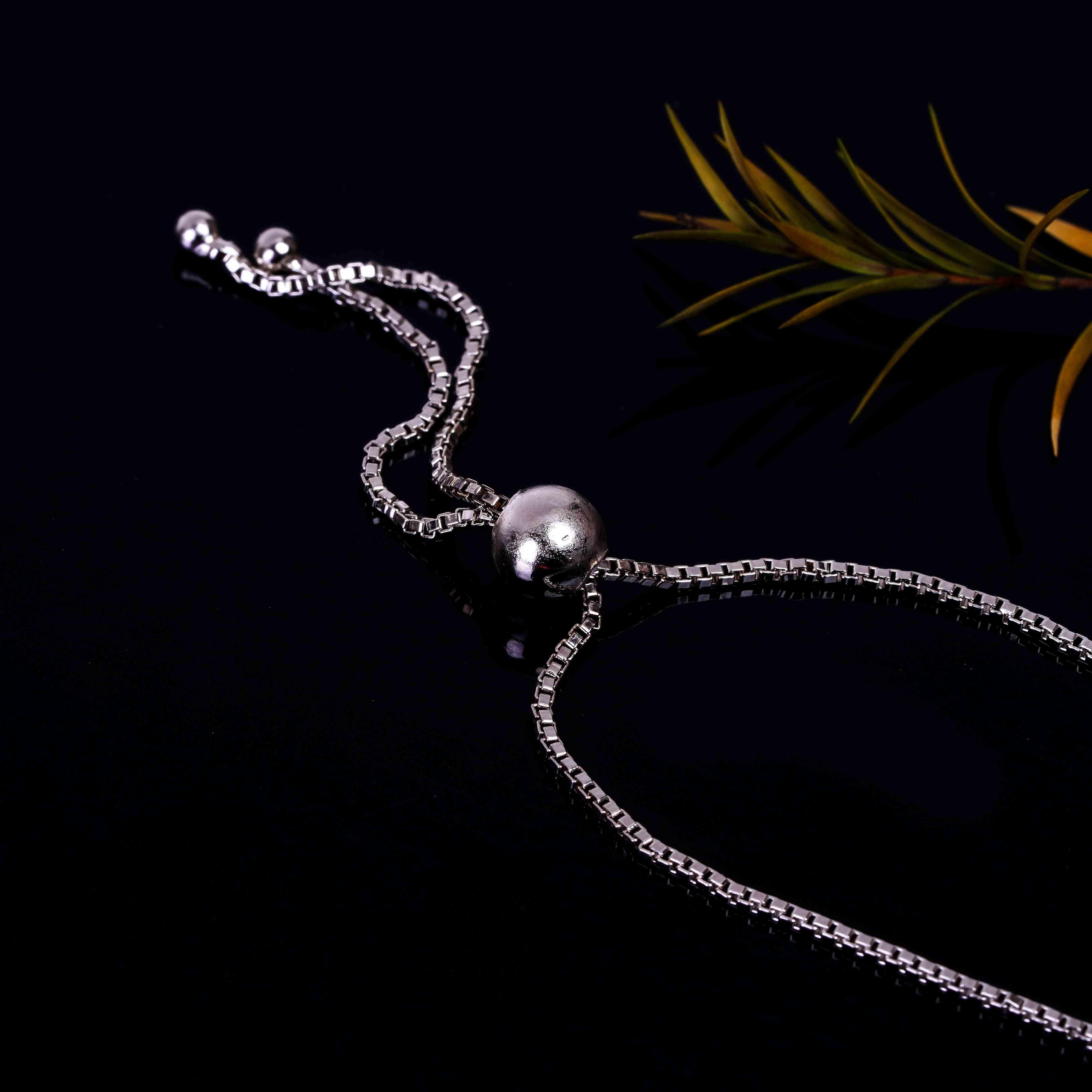 Smoky Quartz Silver Bracelet – Oval Cut 6×8 mm Gemstone Bracelets