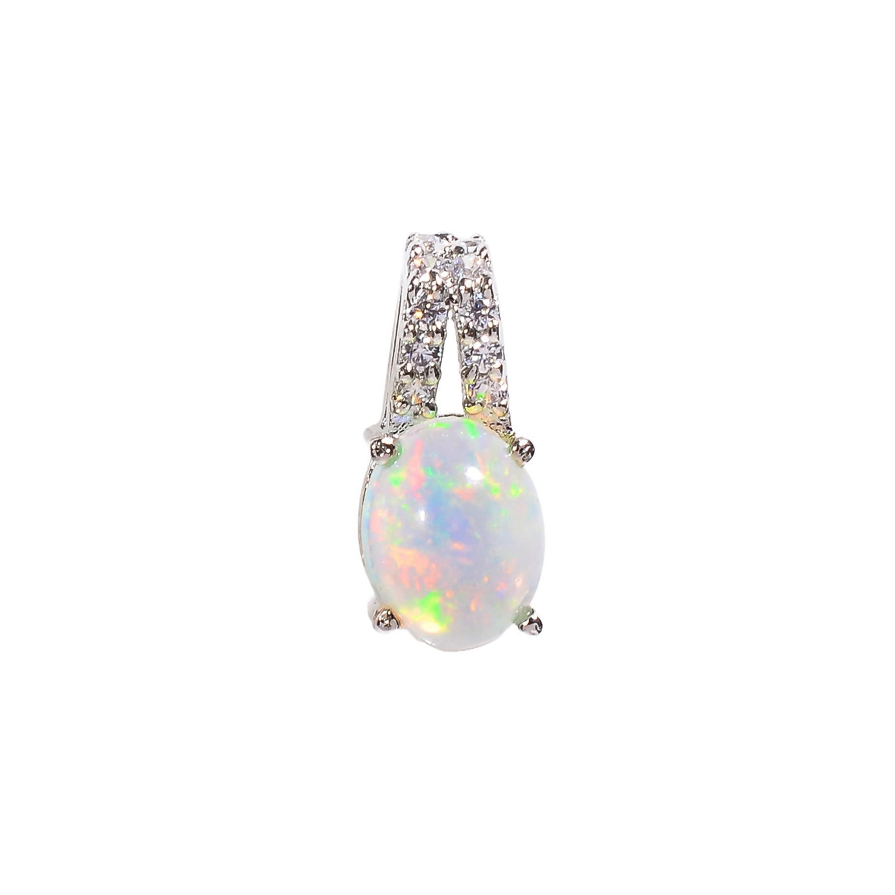 Aurora Treasure Locket 7x9mm Oval Cabochon Artisan Silver Heirloom Collectible Fashion Accessory