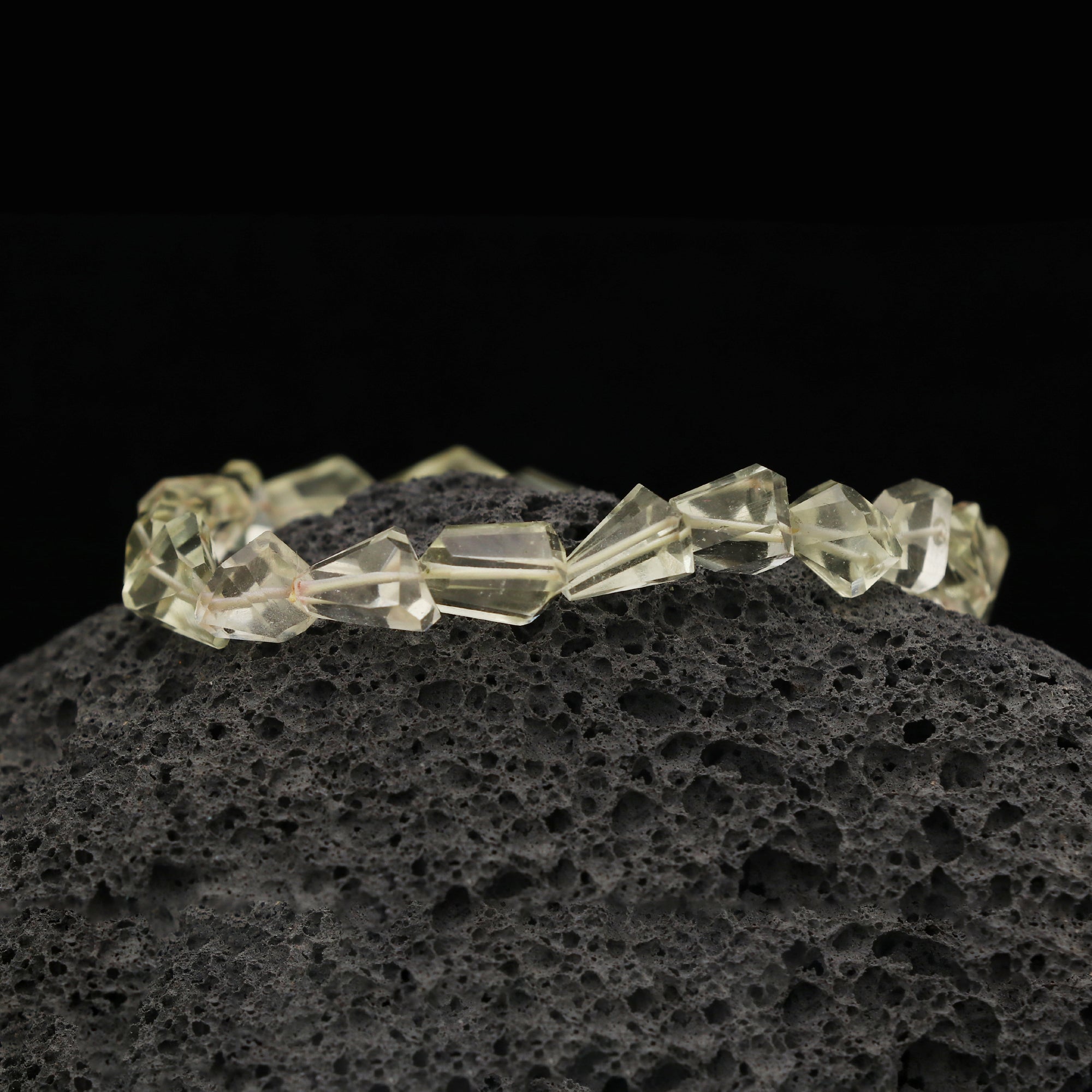 Faceted Desert Libyan Glass 50 Ct Fancy Gemstone