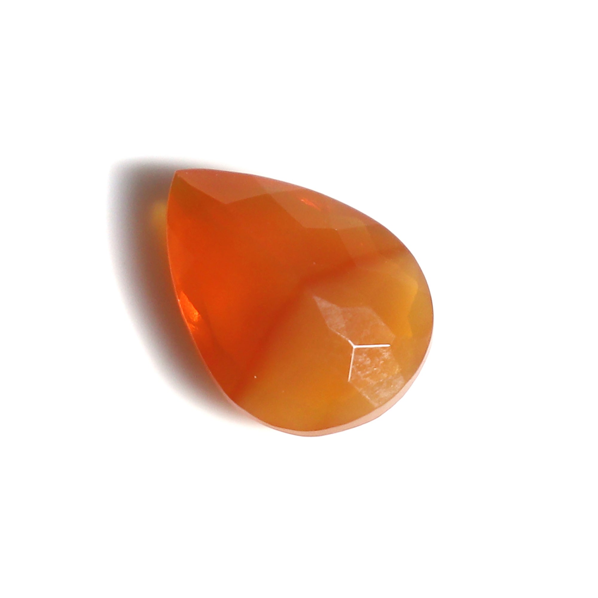 Designer's Mexican Opal Pear 7x11mm Faceted Loose Gemstone for Luxury & Custom Jewelry