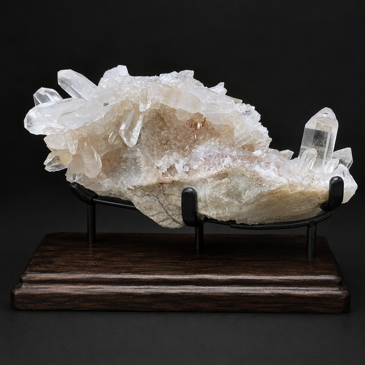 Pink Himalayan Quartz Crystal Cluster Raw Natural Energy Healing Stone