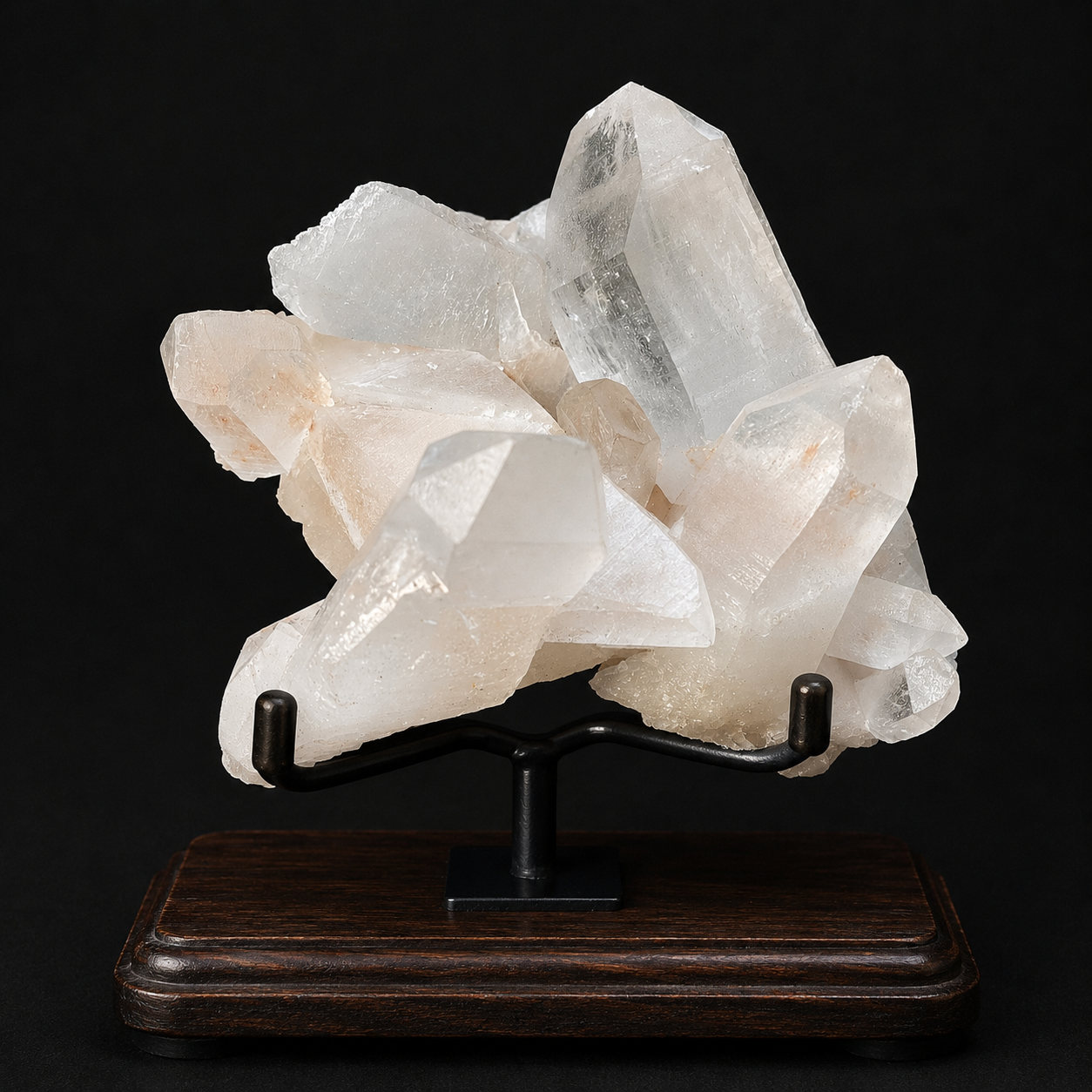 Pink Authentic Himalayan Quartz Crystal Cluster Raw Healing Collector Gift
