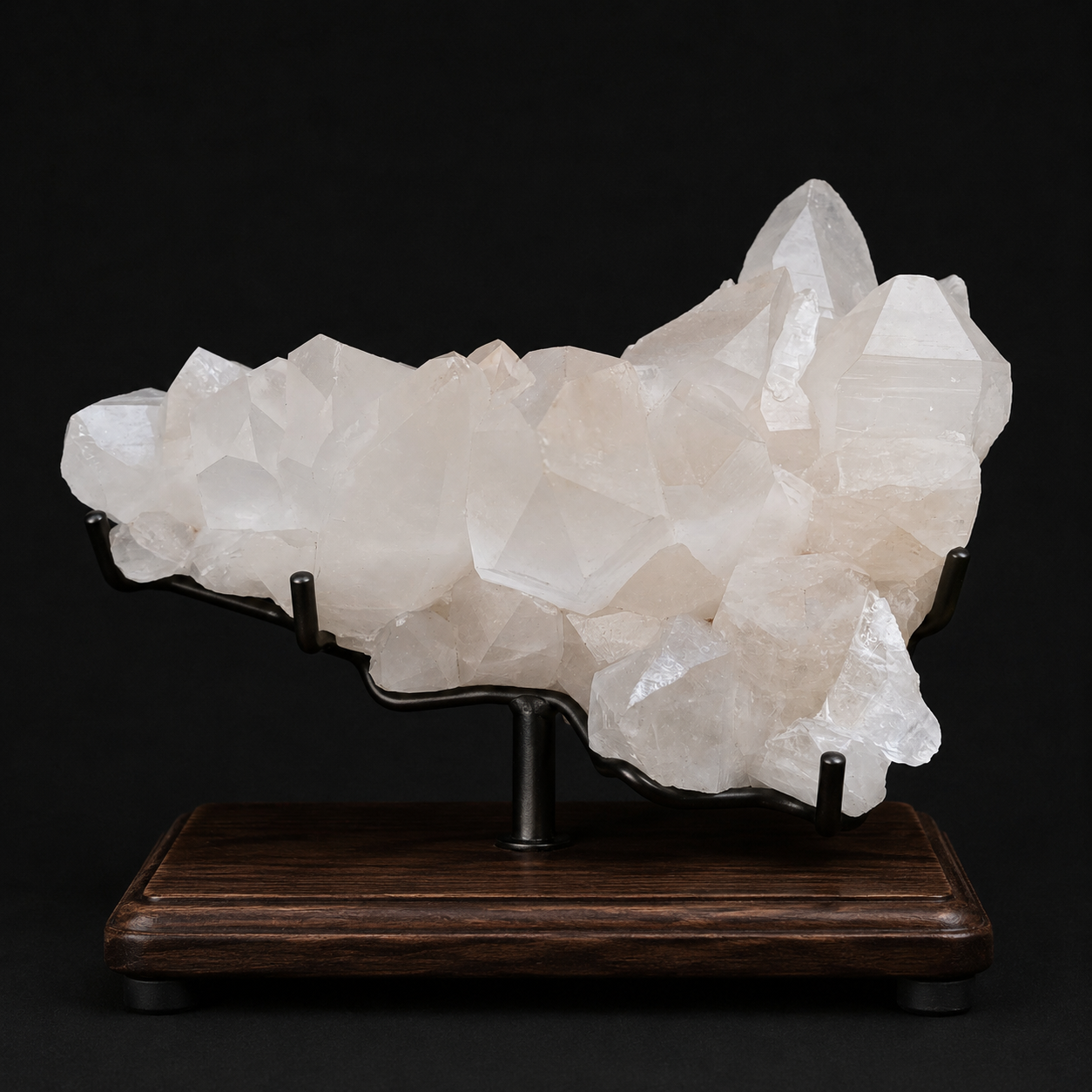 Rare White Himalayan Quartz Crystal Cluster Healing Display Natural Energy