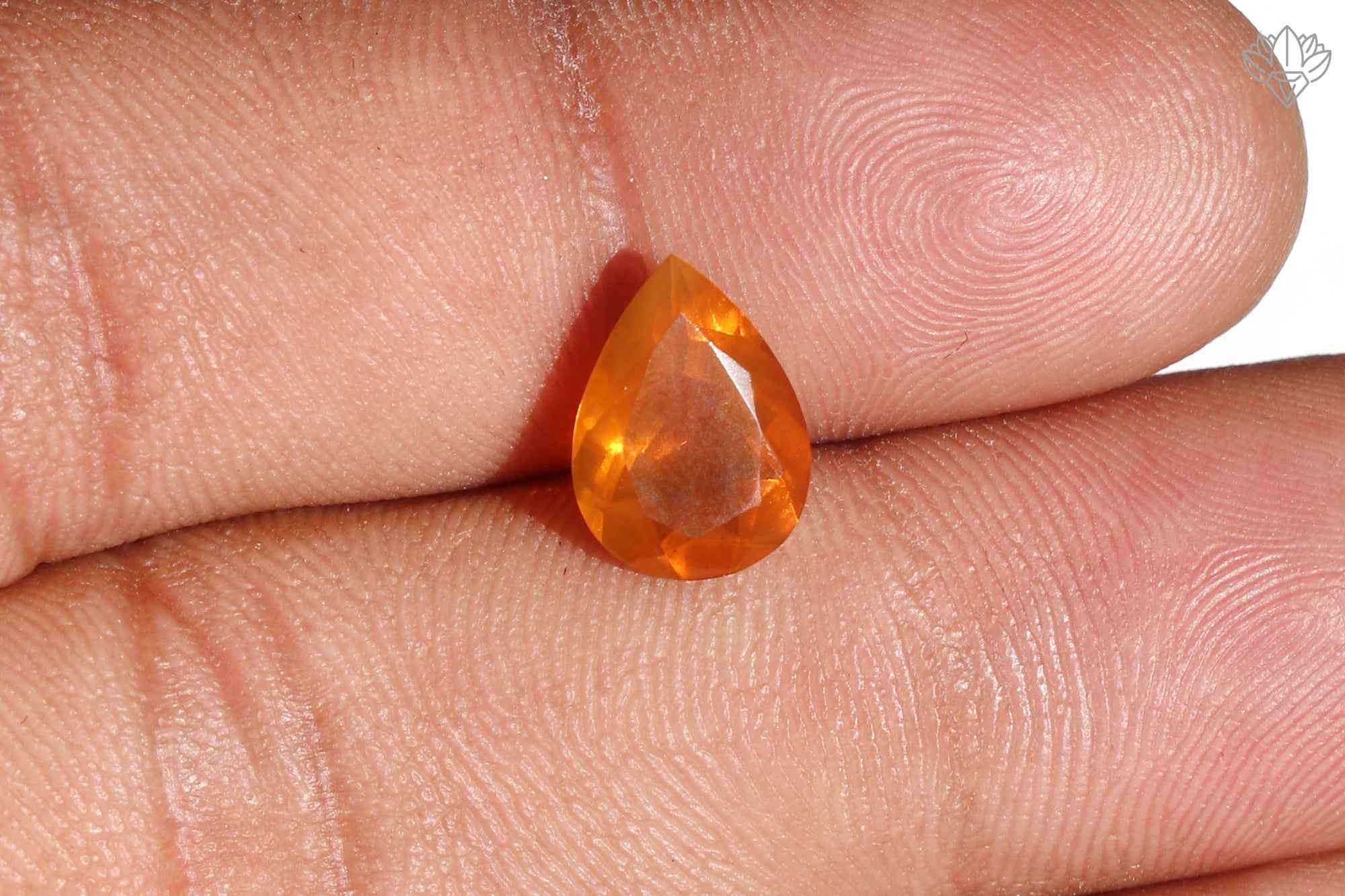 Masterpiece Mexican Opal Pear 8x11mm Faceted Loose Stone for Couture Jewelry, Rings, Pendants & Earrings
