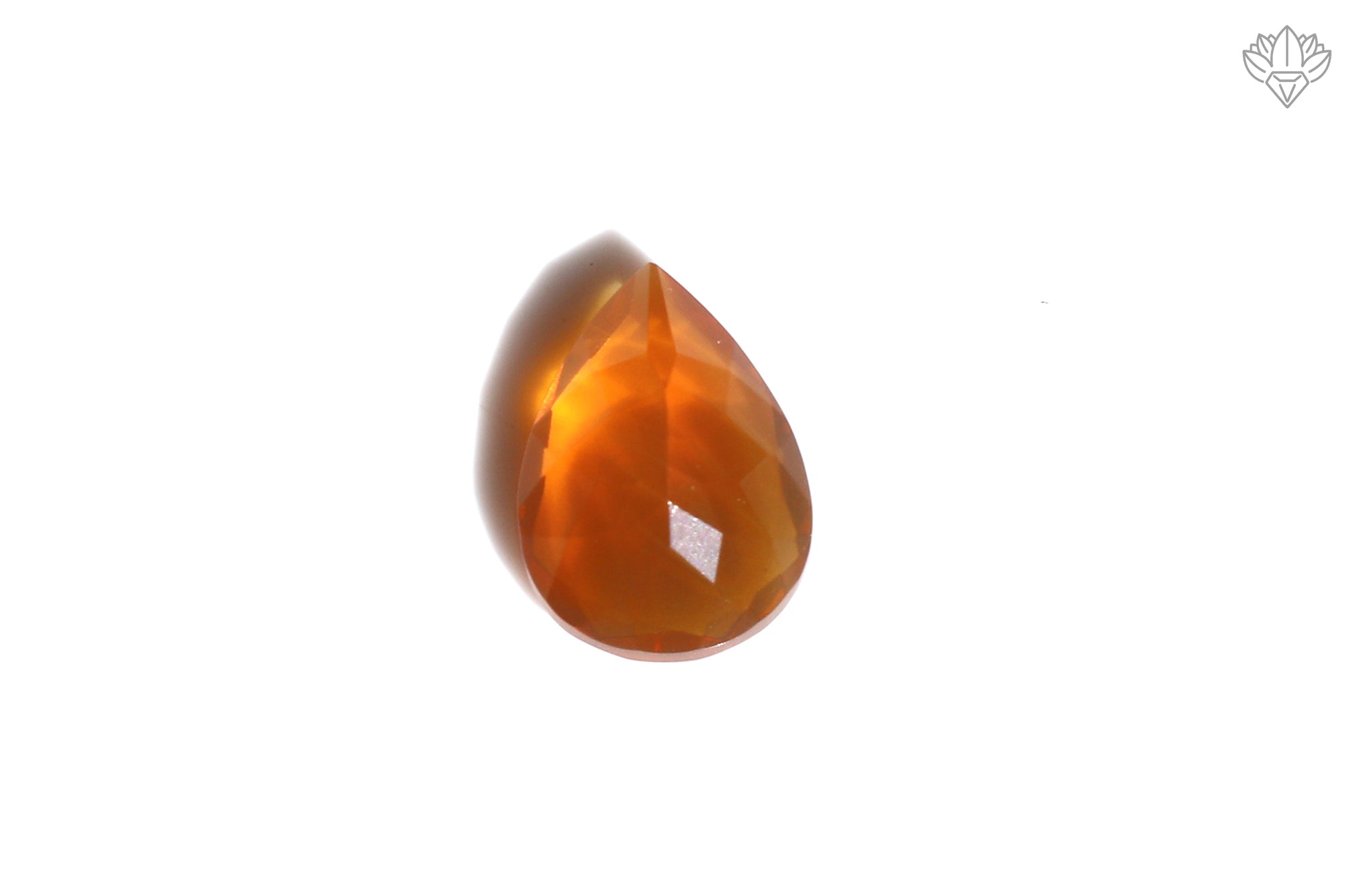 Masterpiece Mexican Opal Pear 8x11mm Faceted Loose Stone for Couture Jewelry, Rings, Pendants & Earrings