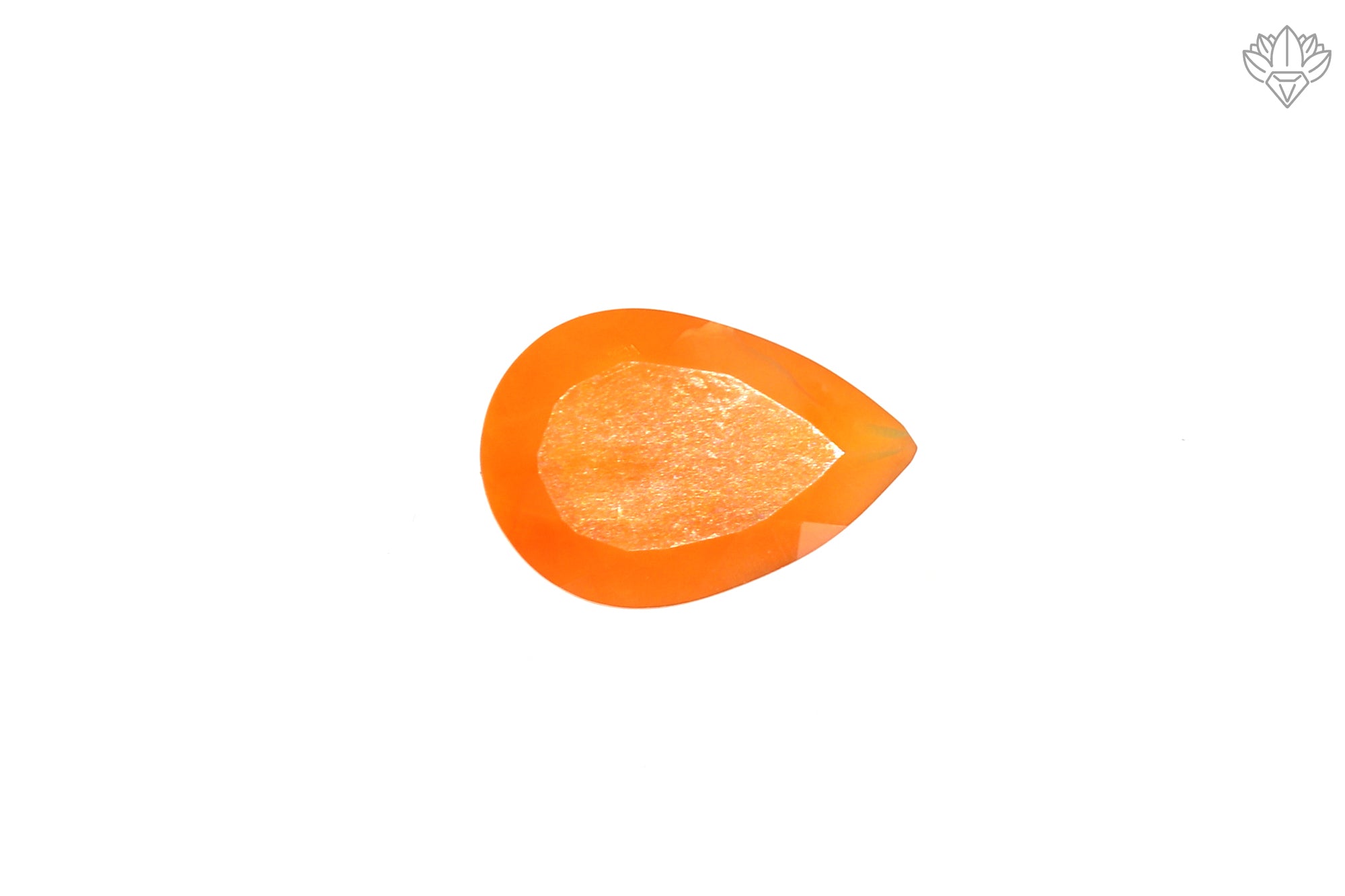 Elite Mexican Opal Pear 9x13mm Faceted Jewel for Fine Jewelry, Artisan Pendants