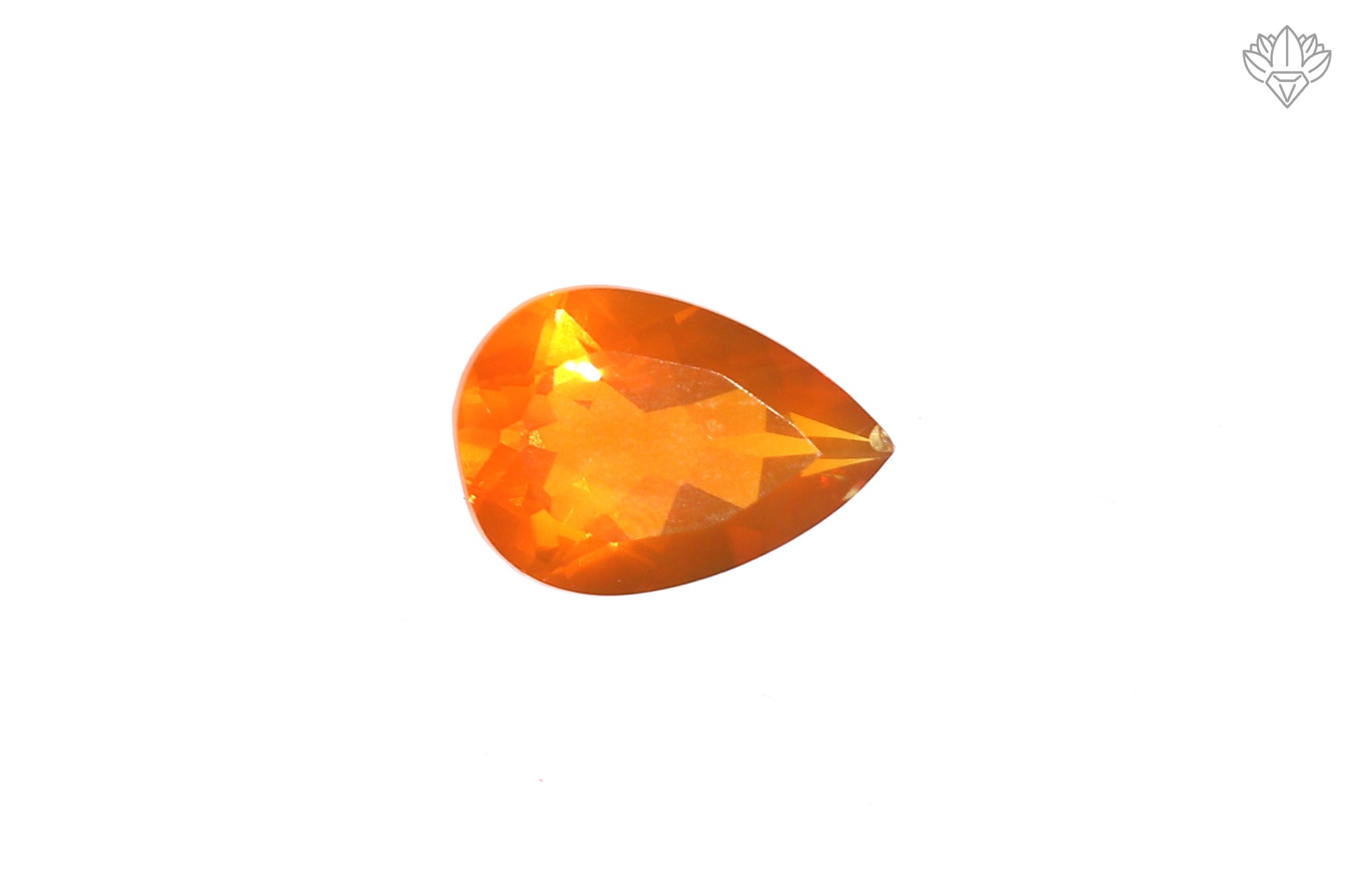 Refined Mexican Opal Pear 7x10mm Faceted Gemstone Jewelry, Ring Settings