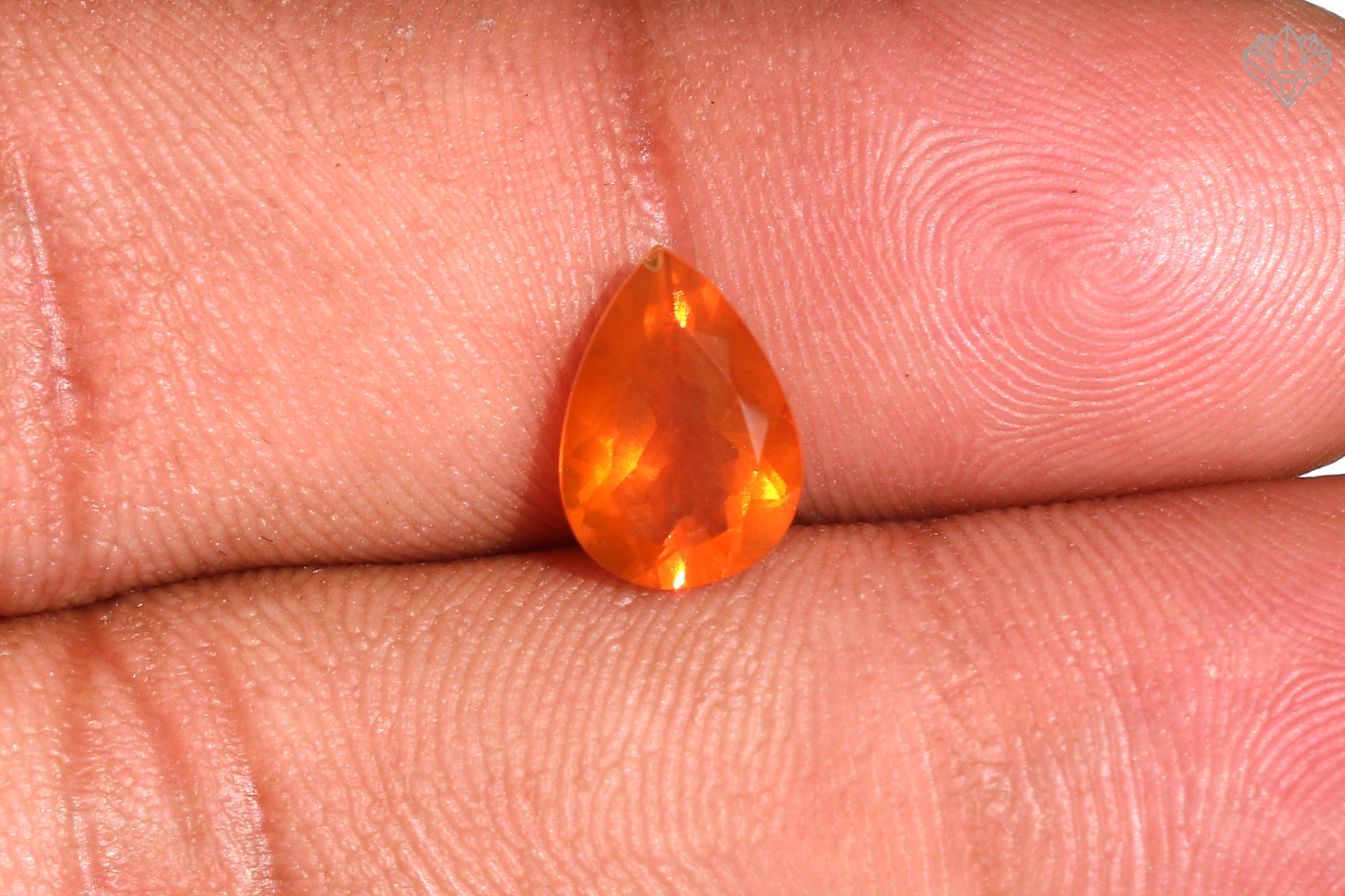Refined Mexican Opal Pear 7x10mm Faceted Gemstone Jewelry, Ring Settings