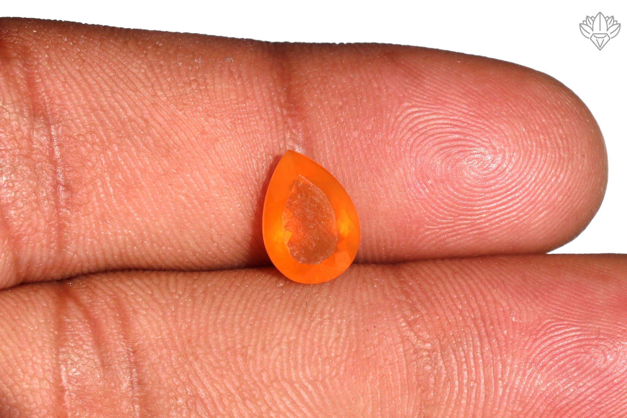 Luminous Mexican Opal Pear 7x10mm Faceted Loose Gemstone