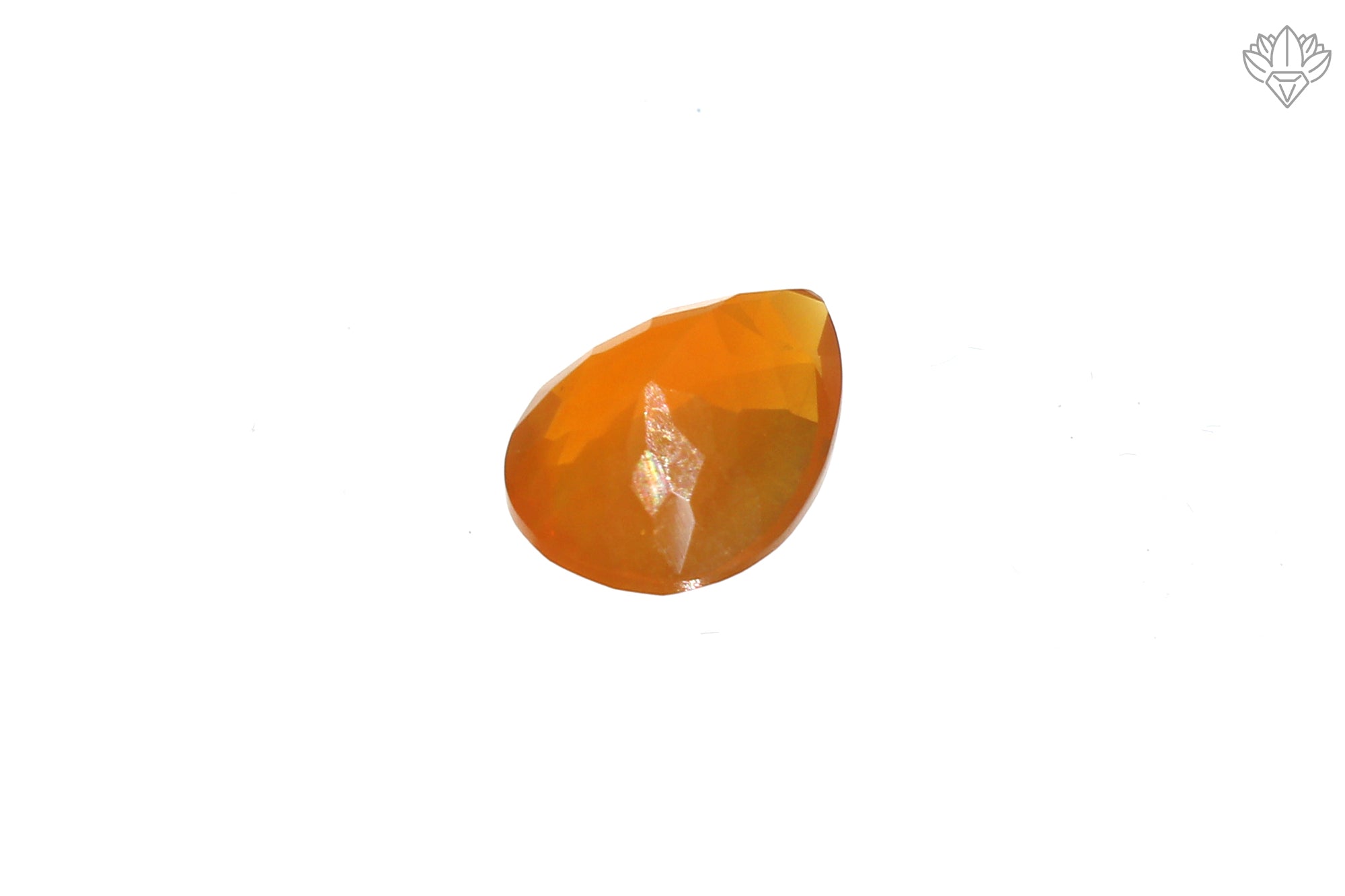 Luminous Mexican Opal Pear 7x10mm Faceted Loose Gemstone
