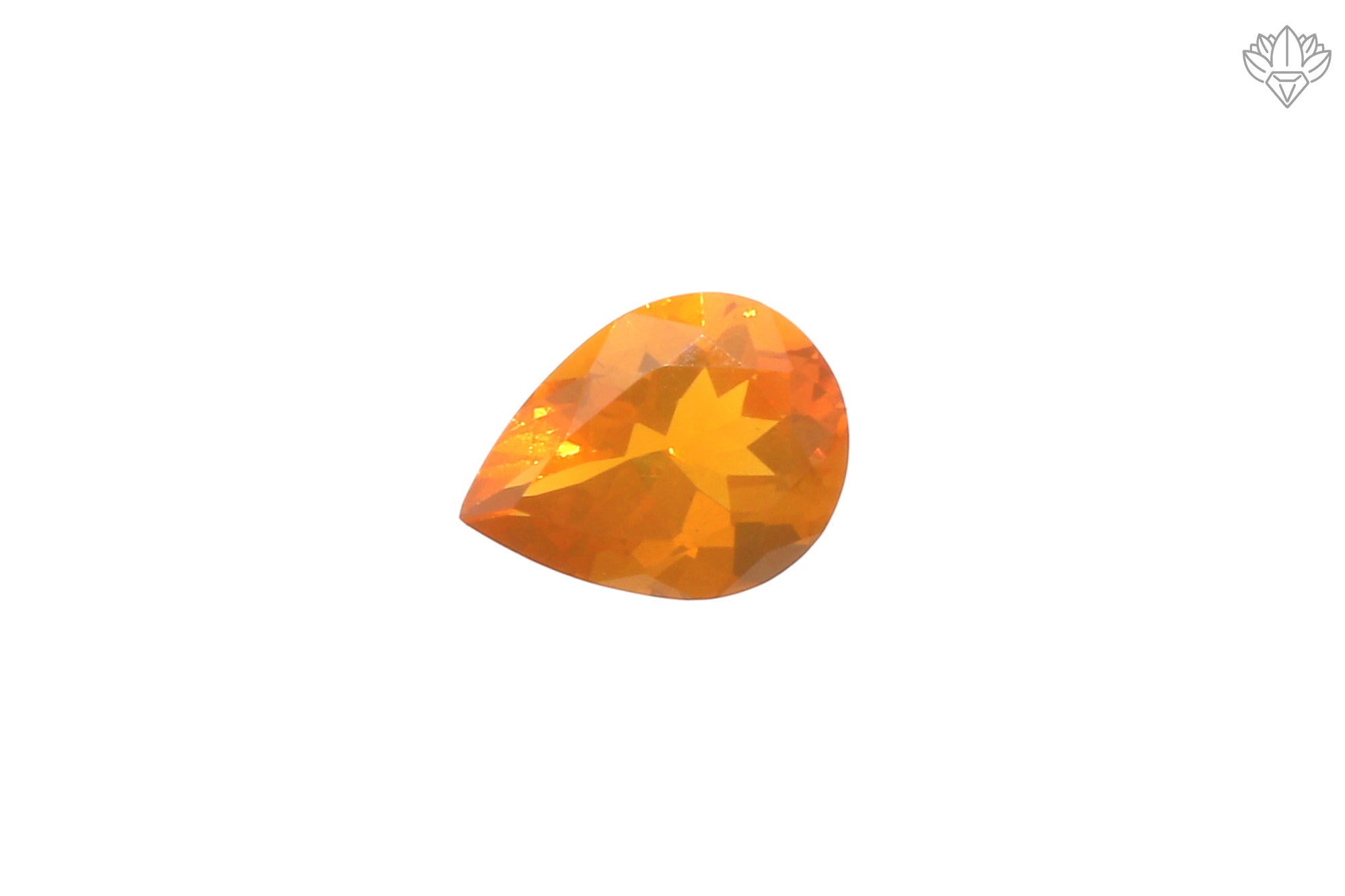 Heritage Mexican Opal Pear 6x8mm Faceted Gemstone for Fine Rings, Pendant Designs & Artisan Jewelry