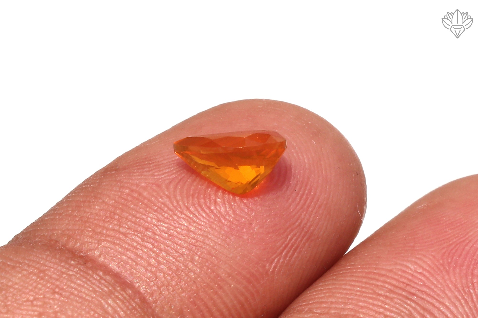 Heritage Mexican Opal Pear 6x8mm Faceted Gemstone for Fine Rings, Pendant Designs & Artisan Jewelry