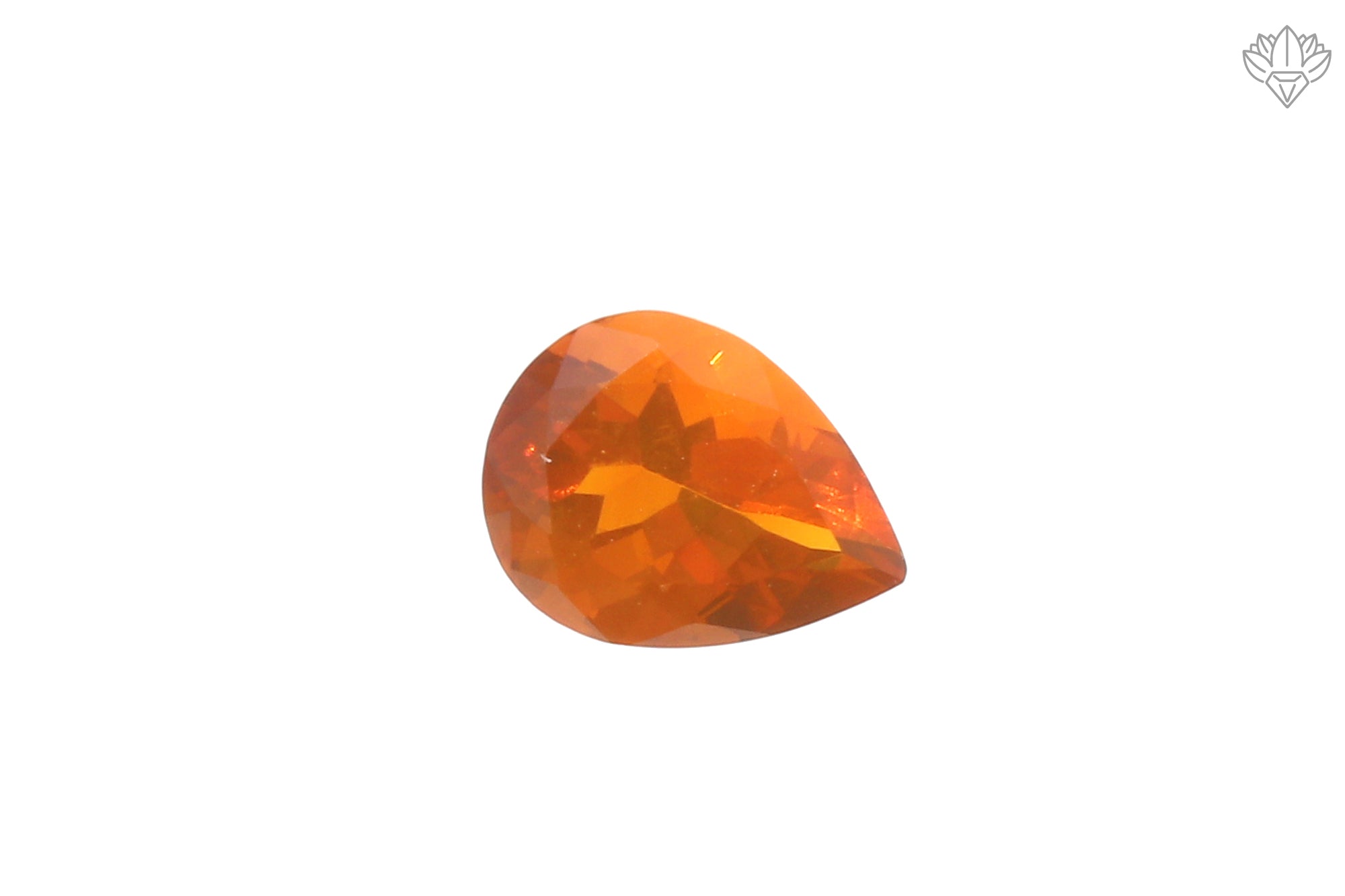 Brilliant Mexican Opal Pear 6x8mm Faceted Natural Gem for Luxury Ring Settings, Pendants & Handmade Jewelry