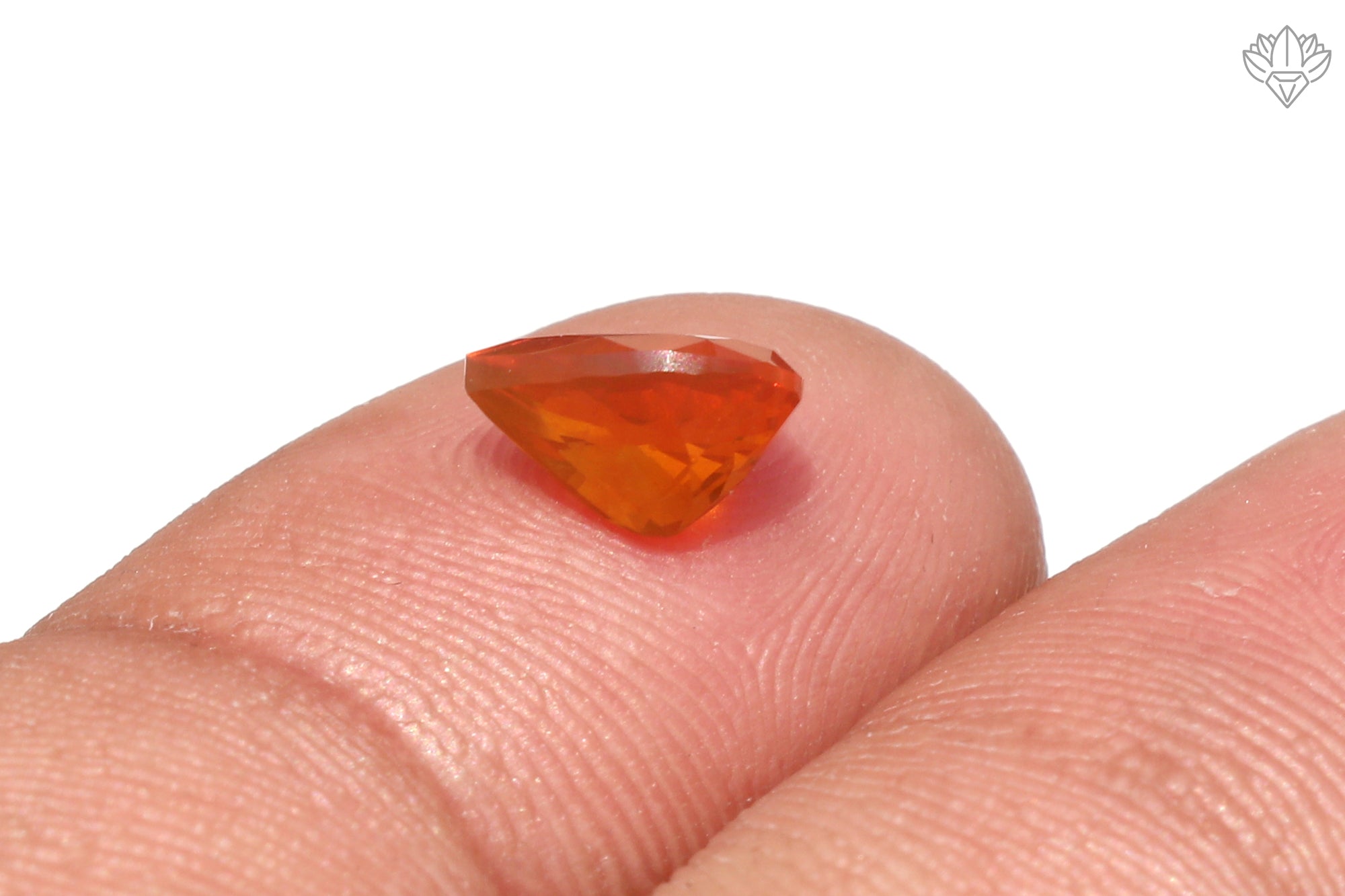 Brilliant Mexican Opal Pear 6x8mm Faceted Natural Gem for Luxury Ring Settings, Pendants & Handmade Jewelry