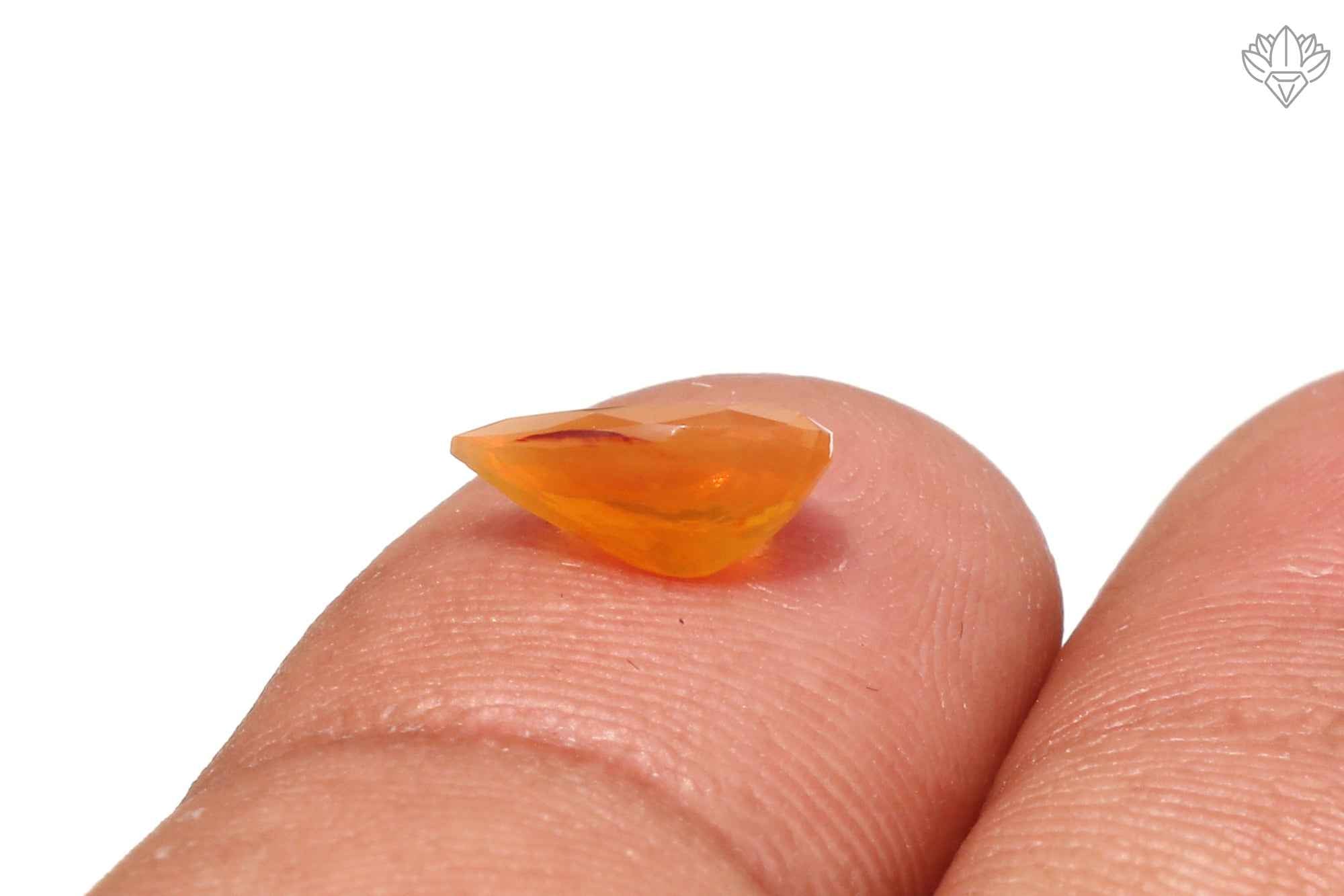 Majestic Mexican Opal Pear 6x9mm Faceted Jewel for Signature Pendants, Ring Designs