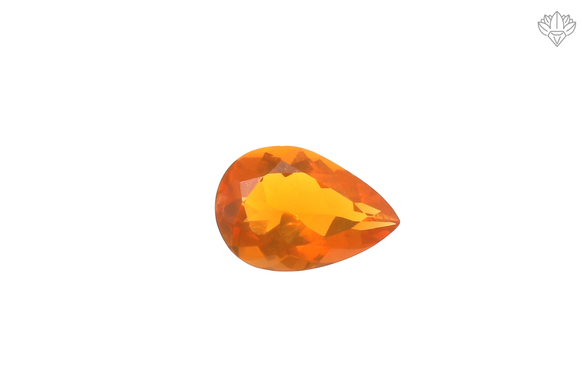 Royal Mexican Opal Pear 6x9mm Faceted Gemstone for Bespoke Pendants, Ring Mounts & Luxury Jewelry