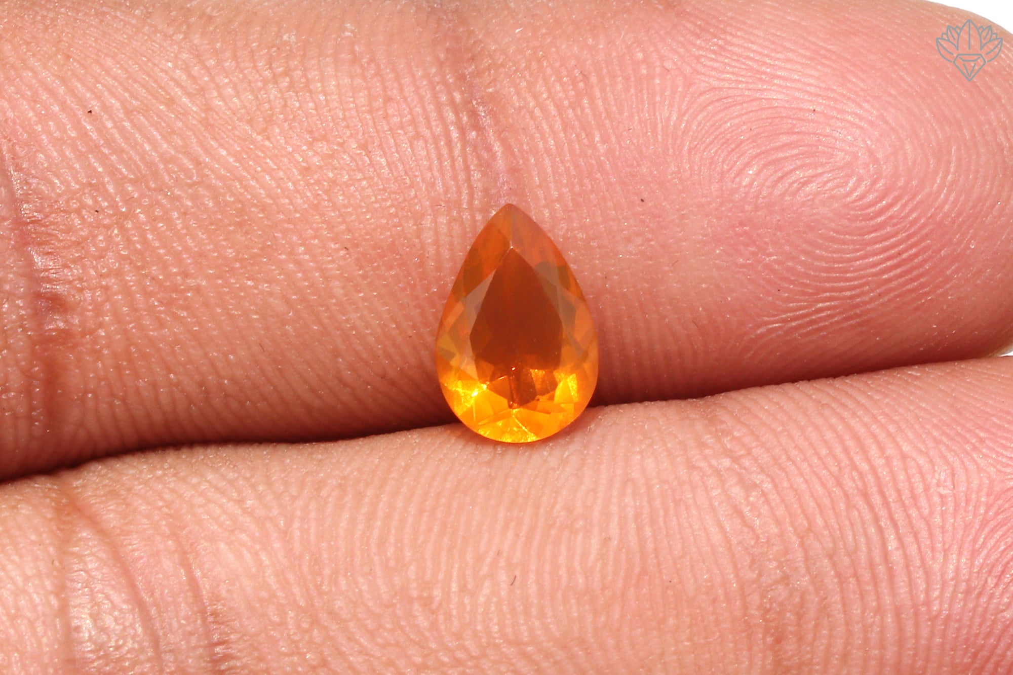 Royal Mexican Opal Pear 6x9mm Faceted Gemstone for Bespoke Pendants, Ring Mounts & Luxury Jewelry