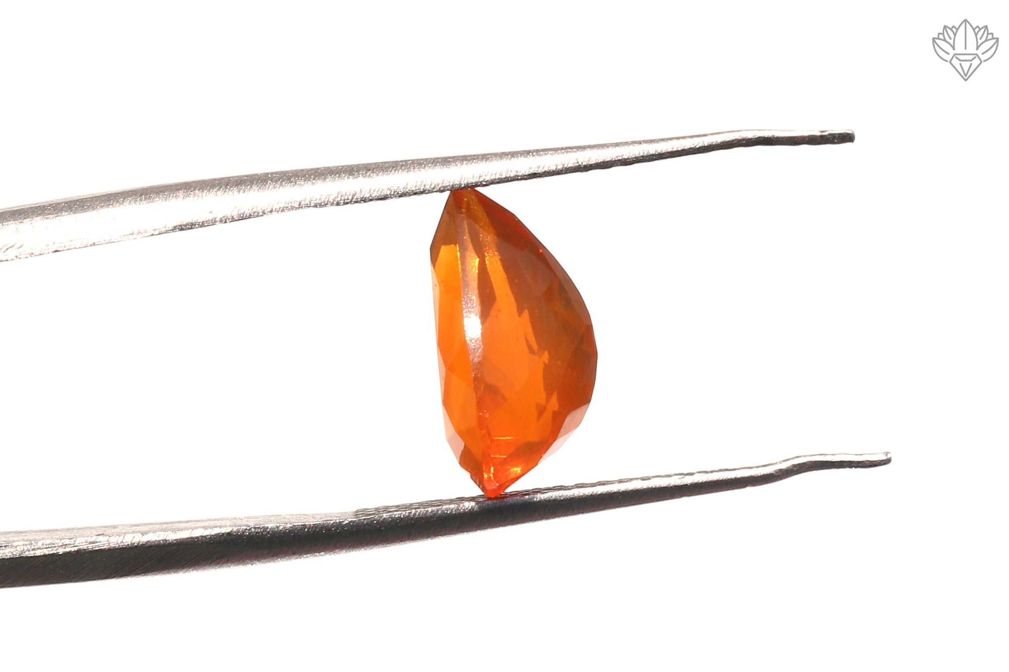 Regal Mexican Opal Pear 8x11mm Faceted Gemstone for Statement Pendants, Luxury Rings & Designer Jewelry