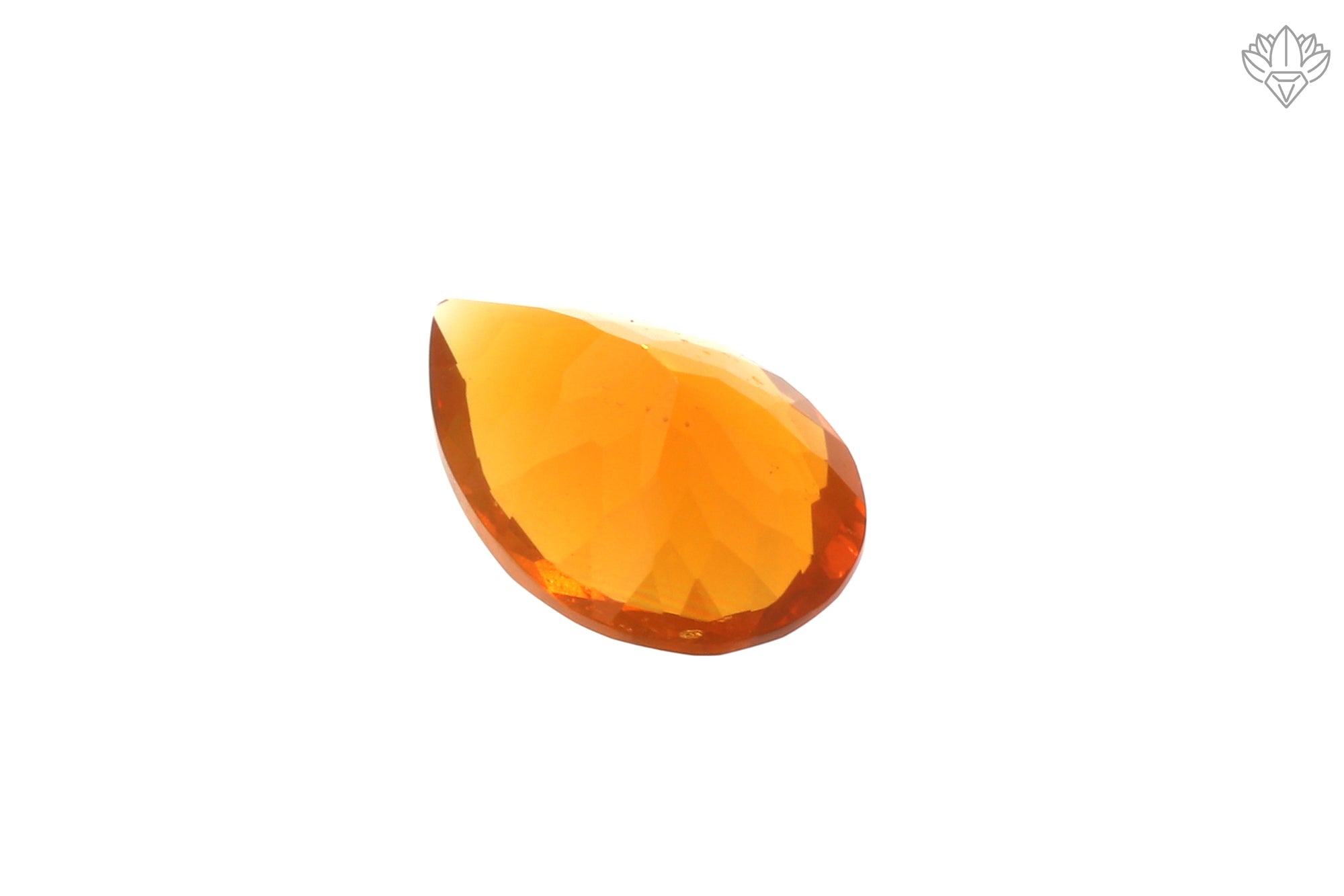 Opulent Mexican Opal Pear 8x12mm Faceted Gem for Couture Jewelry, Pendant Settings