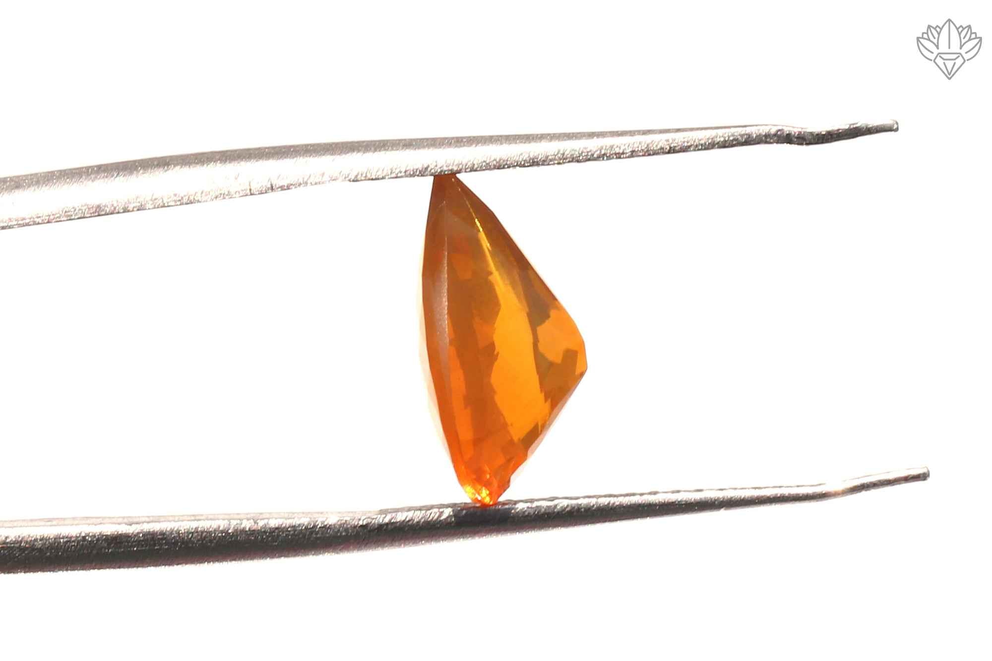 Prestige Mexican Opal Pear 8x12mm Faceted Jewel for Designer Rings, Elegant Pendants & Bespoke Creations