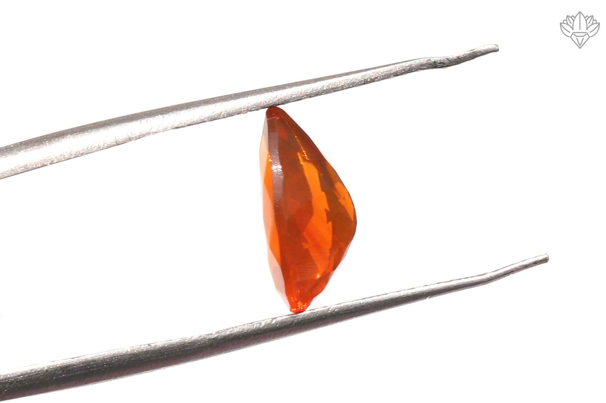 Eminence Mexican Opal Pear 8x12mm Faceted Stone for Heirloom Pendants, Custom Rings & Fine Jewelry