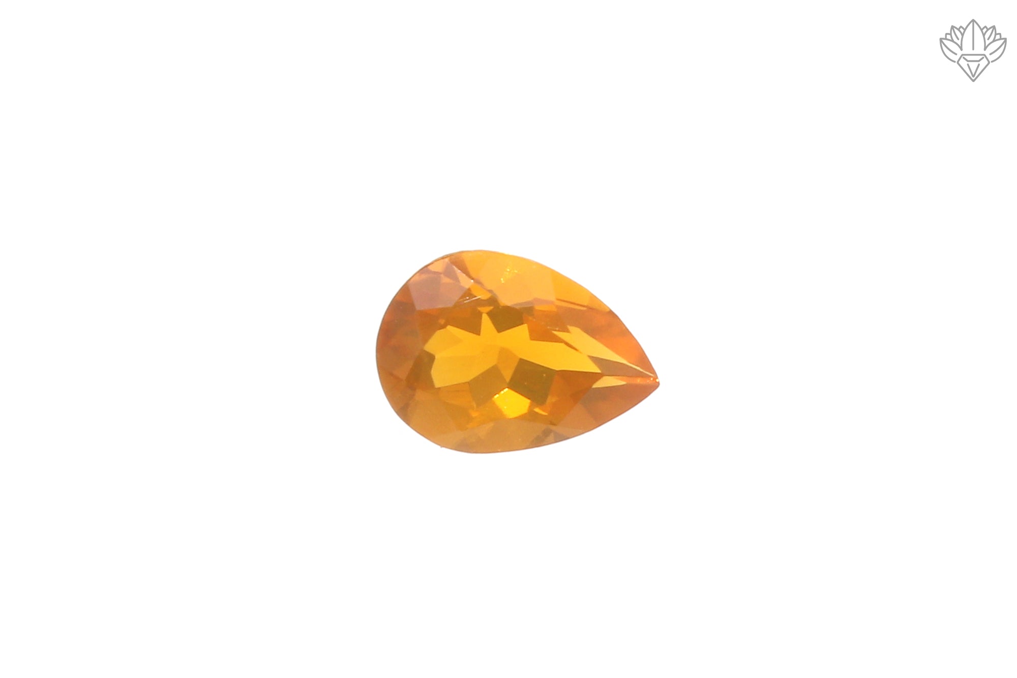 Celestial Mexican Opal Pear 5x7mm Faceted Gemstone for Delicate Pendants