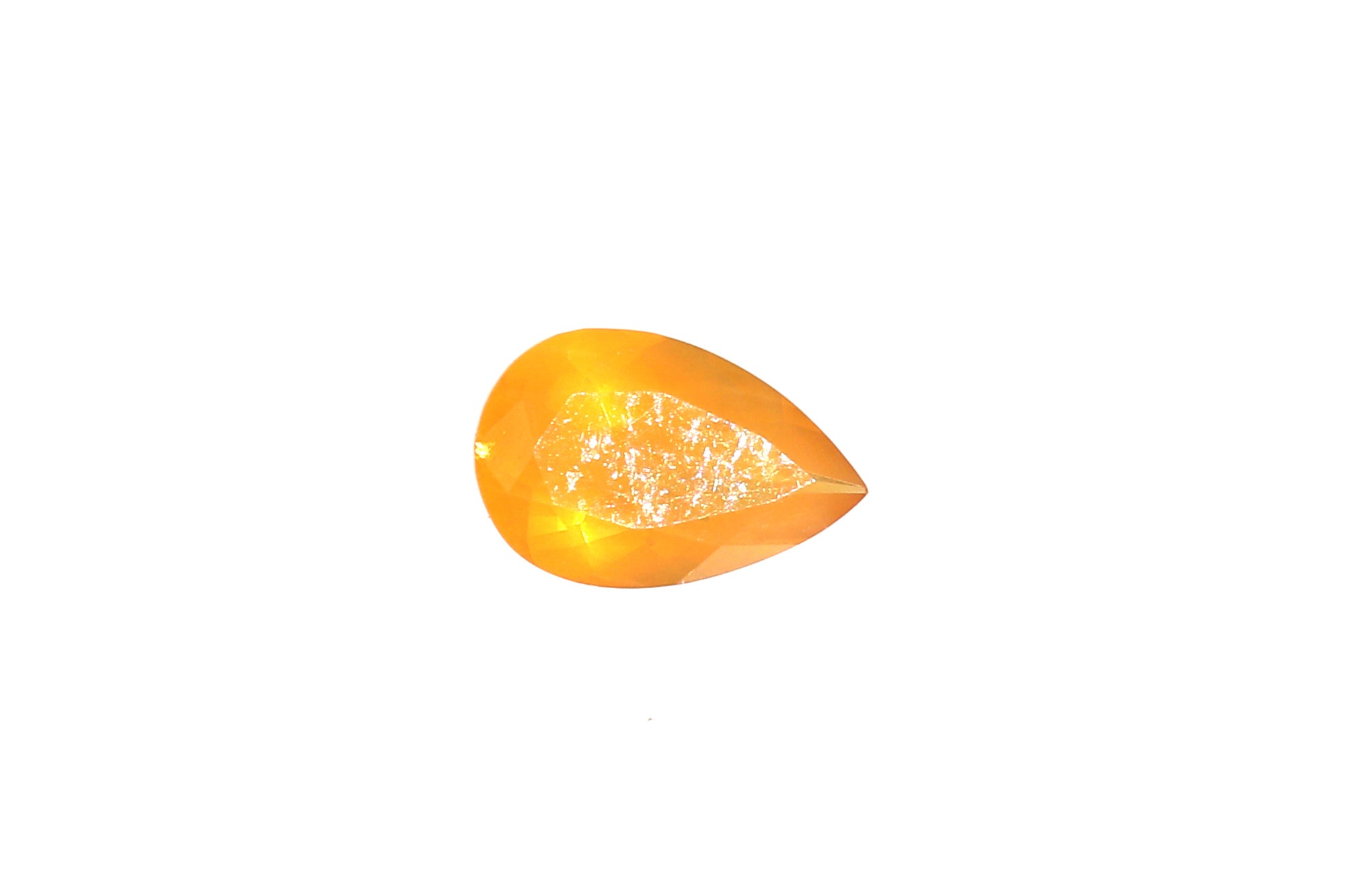 Aurora Mexican Opal Pear 5x8mm Faceted Gem for Elegant Earrings, Pendant Charms & Custom Jewelry