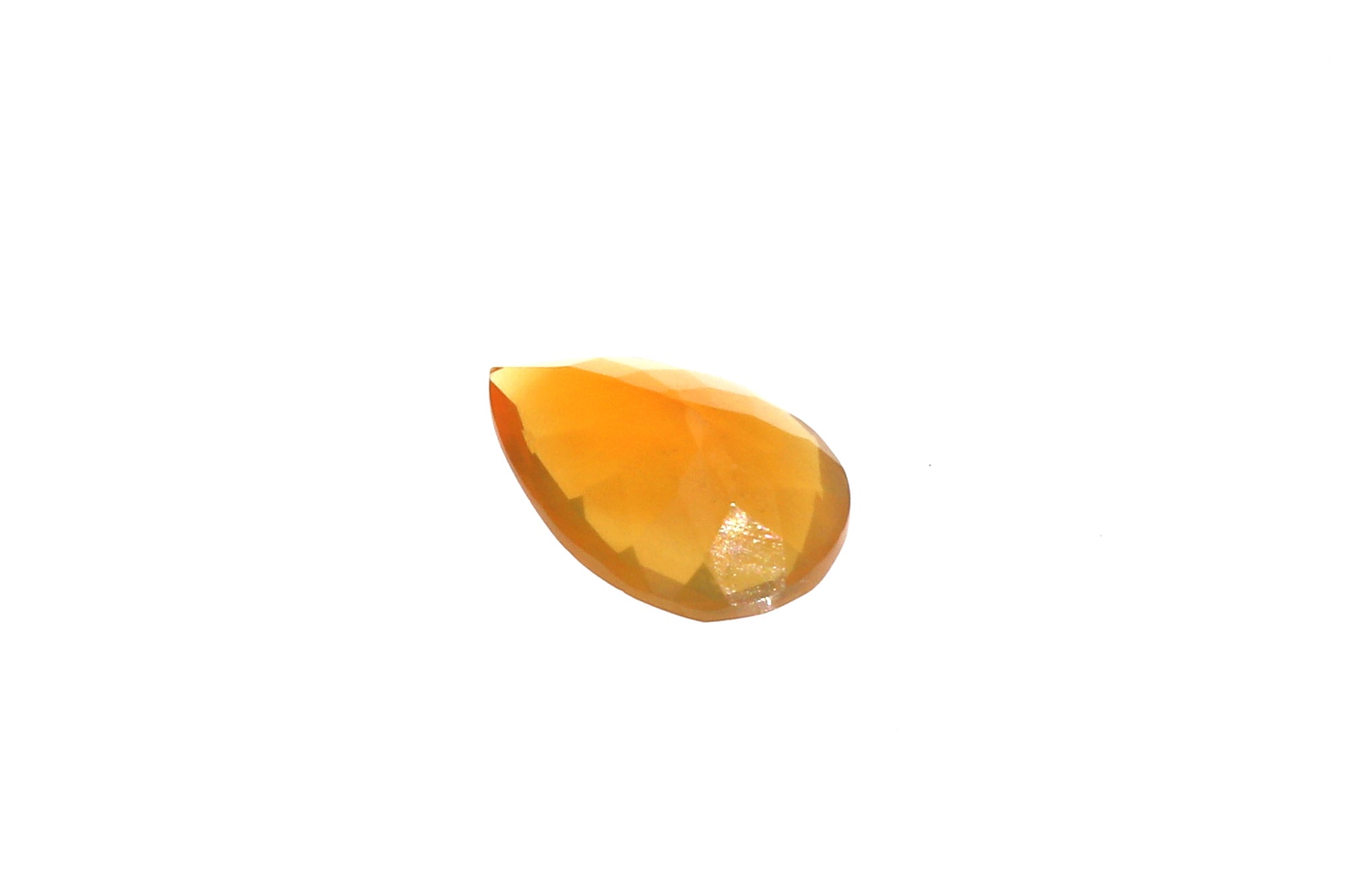 Aurora Mexican Opal Pear 5x8mm Faceted Gem for Elegant Earrings, Pendant Charms & Custom Jewelry