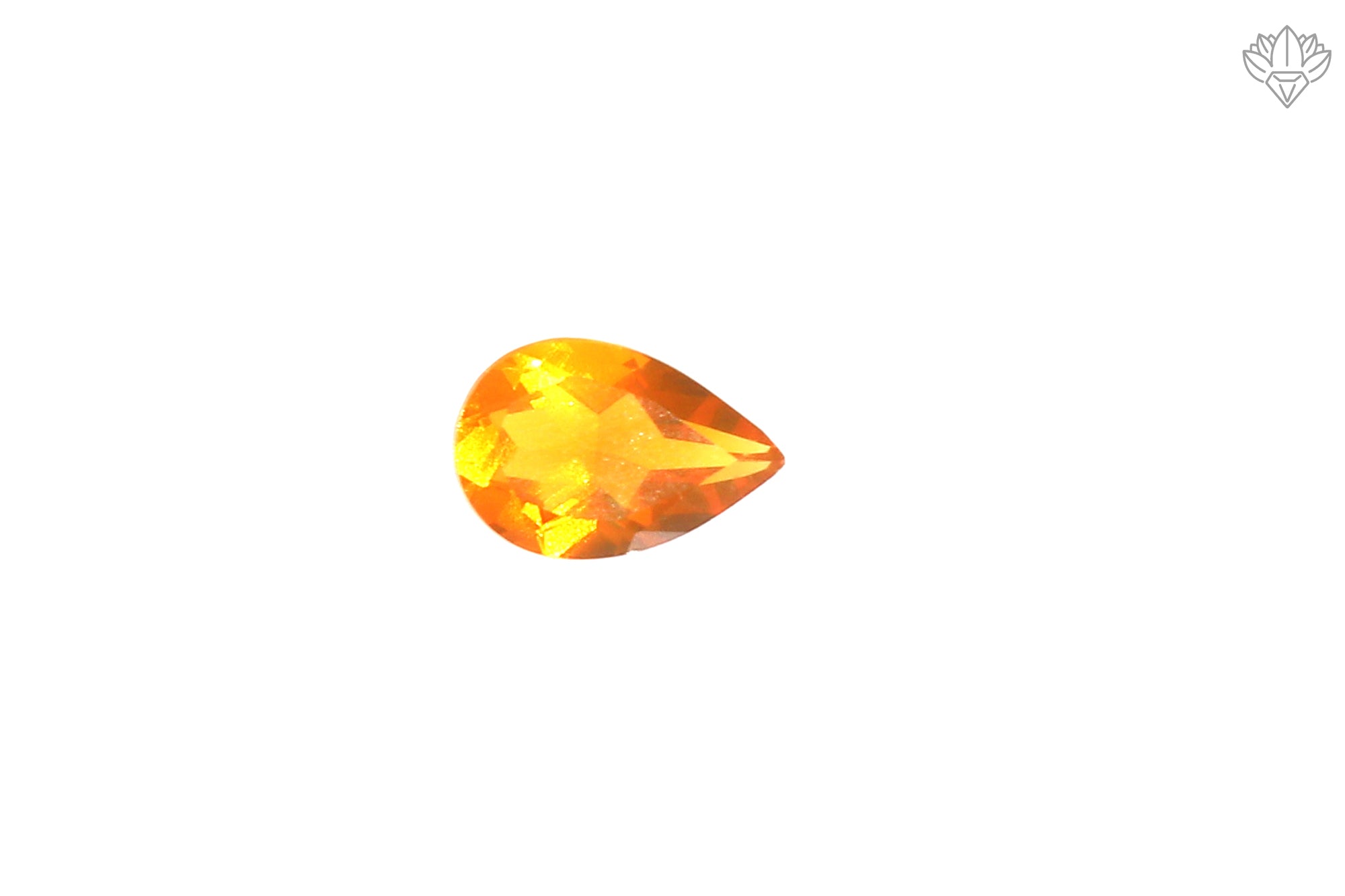 Moonlight Mexican Opal Pear 4x6mm Faceted Accent Gem for Layered Jewelry, Tiny Rings & Charm Pendants