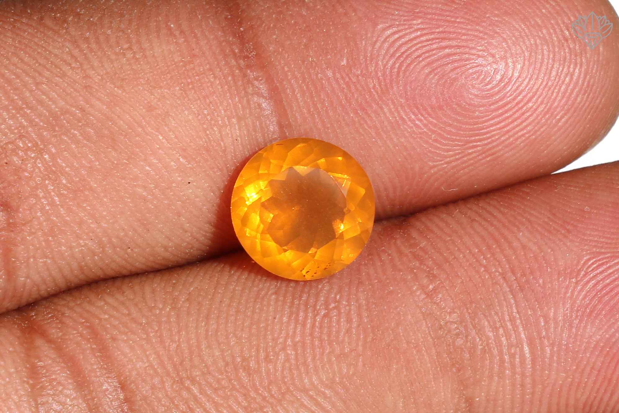 Imperial Mexican Opal Round 9mm Faceted Jewel for Designer Rings, Luxury Pendants & Collector Creations