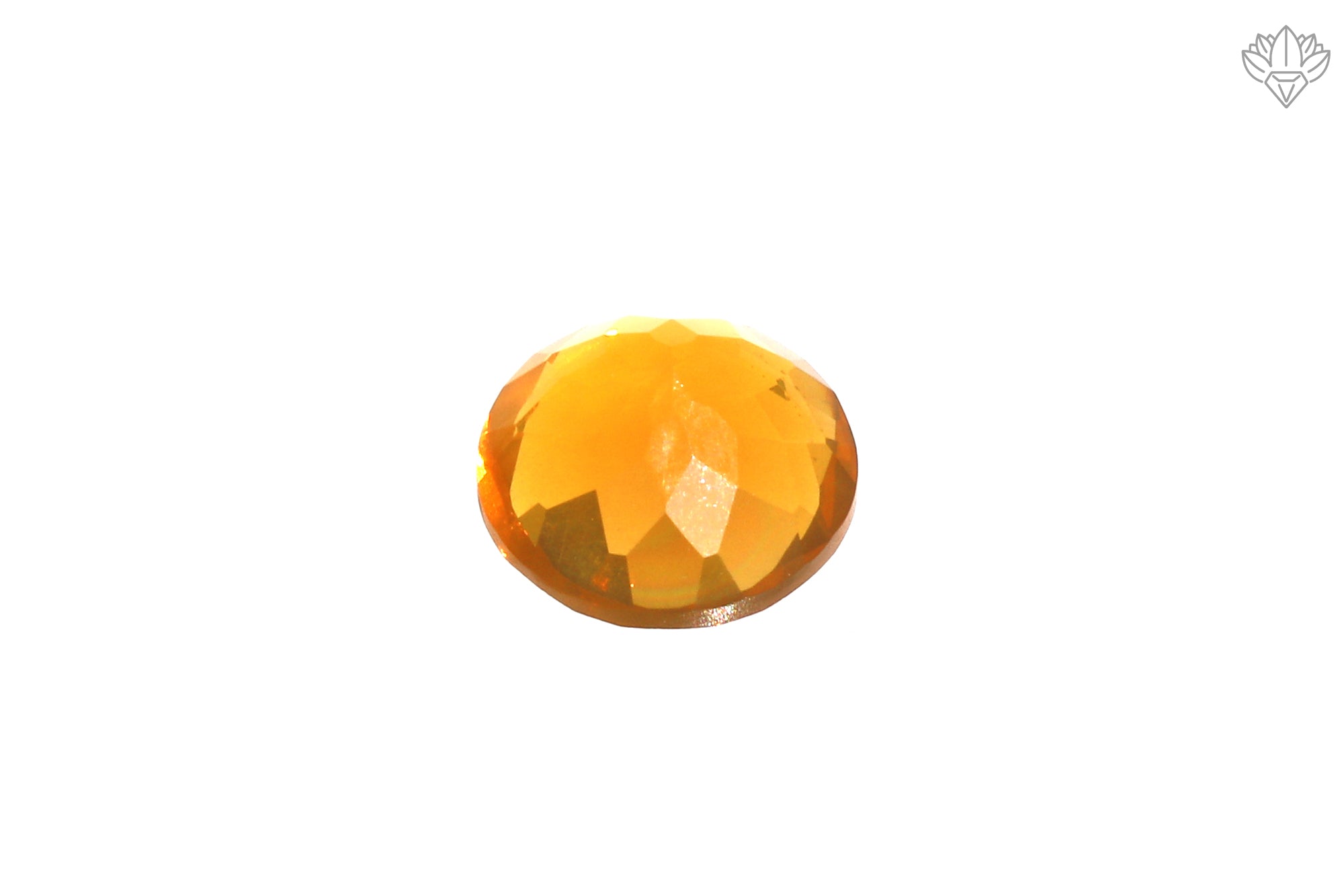 Imperial Mexican Opal Round 9mm Faceted Jewel for Designer Rings, Luxury Pendants & Collector Creations