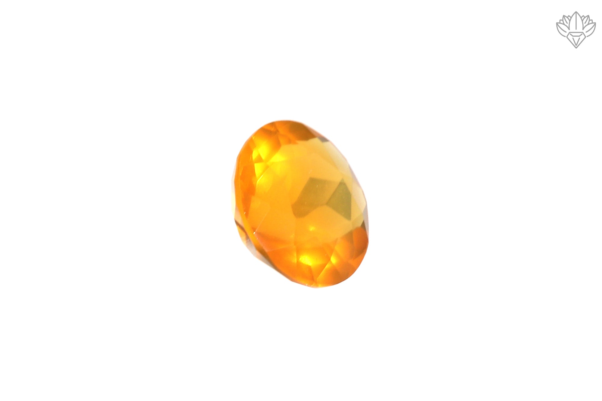 Crown Jewel Mexican Opal Round 9mm Faceted Gemstone for Cocktail Rings, Gallery Pendants & Heirloom Jewelry