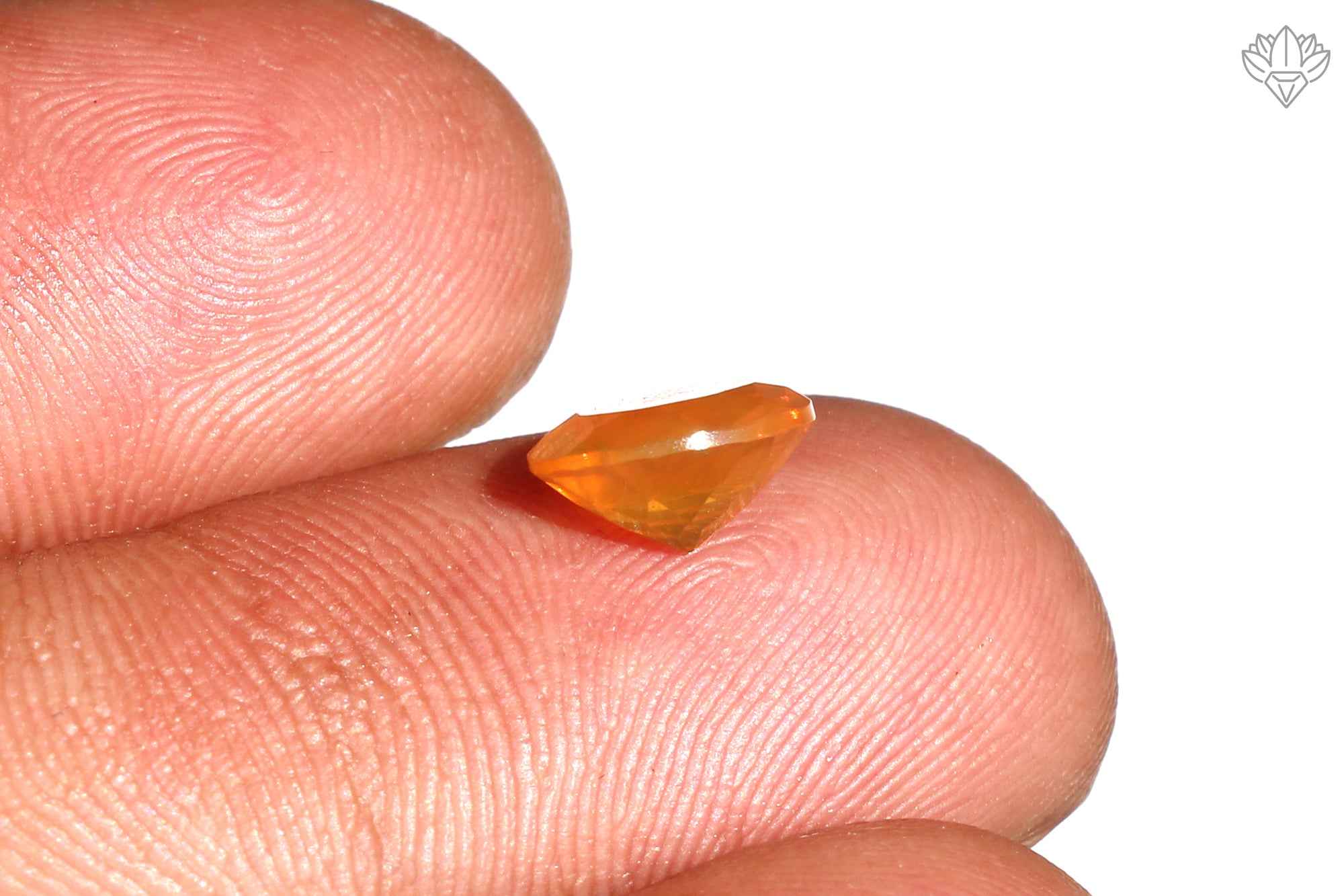Velvet Mexican Opal Round 8mm Faceted Gem for Bezel Rings, Artisan Pendants & Fine Jewelry Making