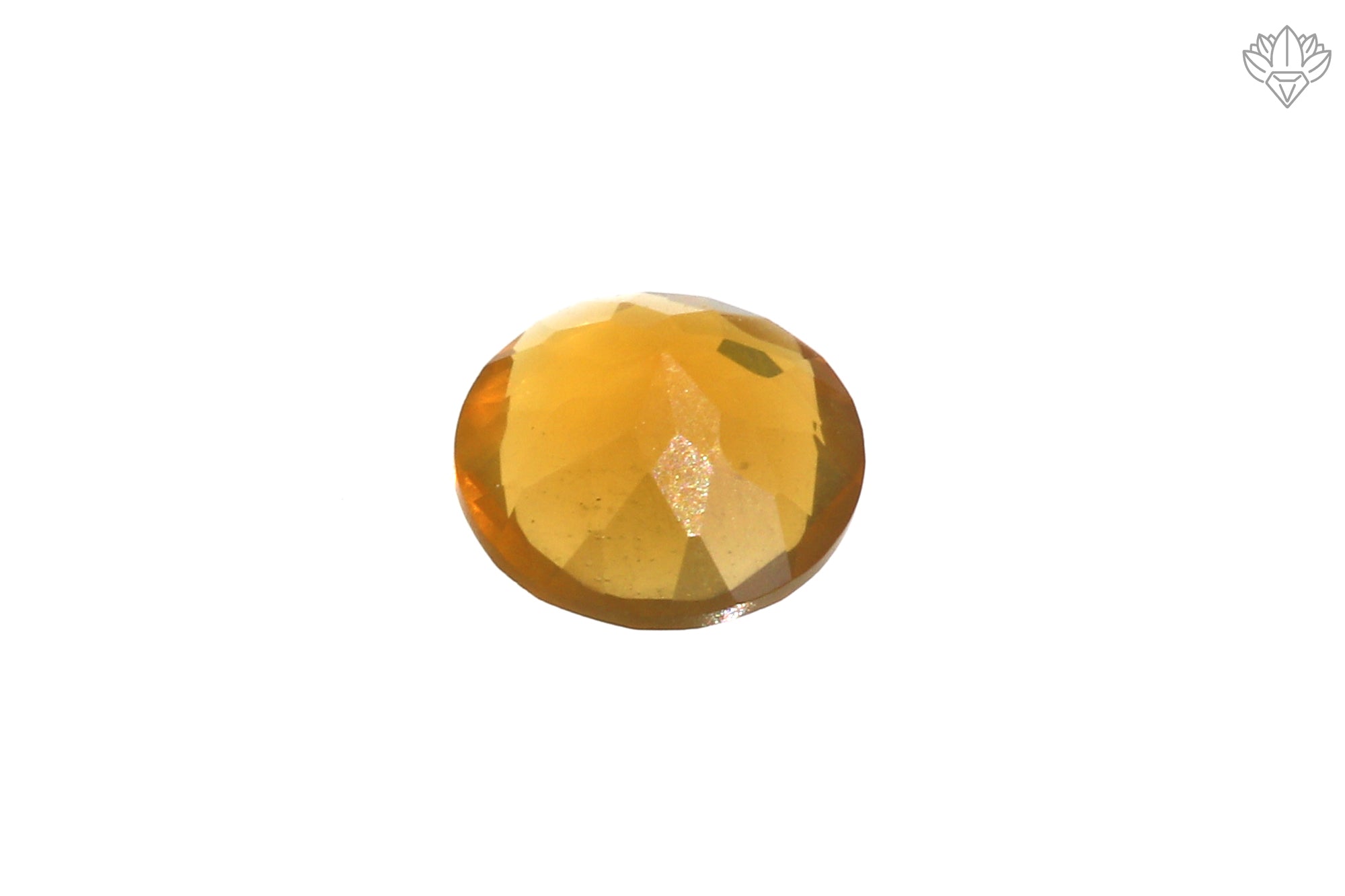 Velvet Mexican Opal Round 8mm Faceted Gem for Bezel Rings, Artisan Pendants & Fine Jewelry Making