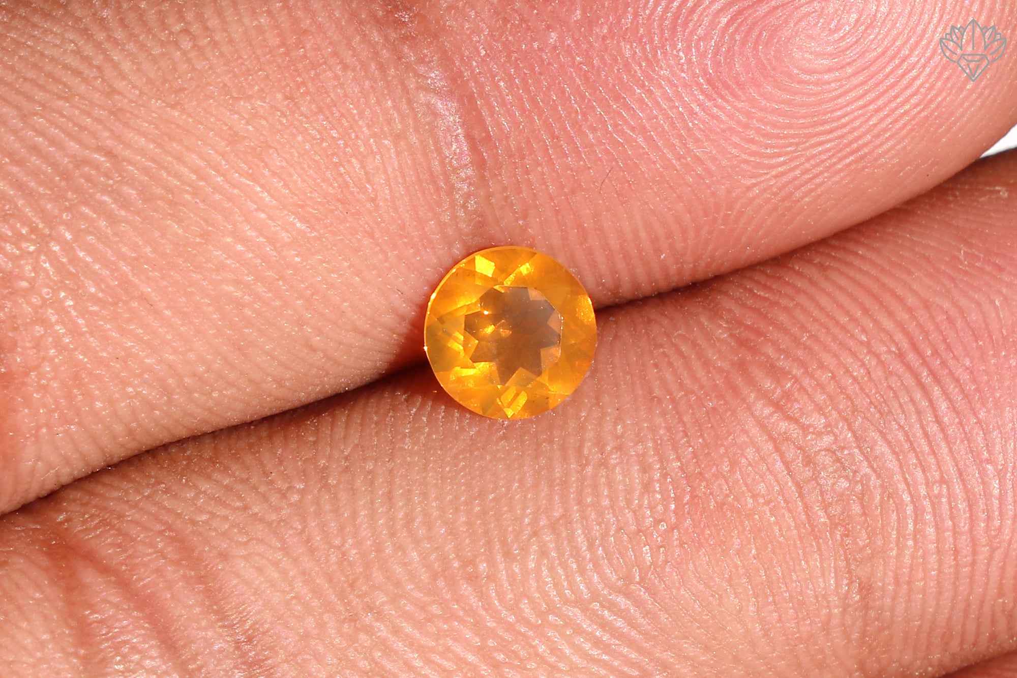 Vintage Mexican Opal Round 6mm Faceted Gemstone for Promise Rings, Charm Earrings & Handmade Jewelry