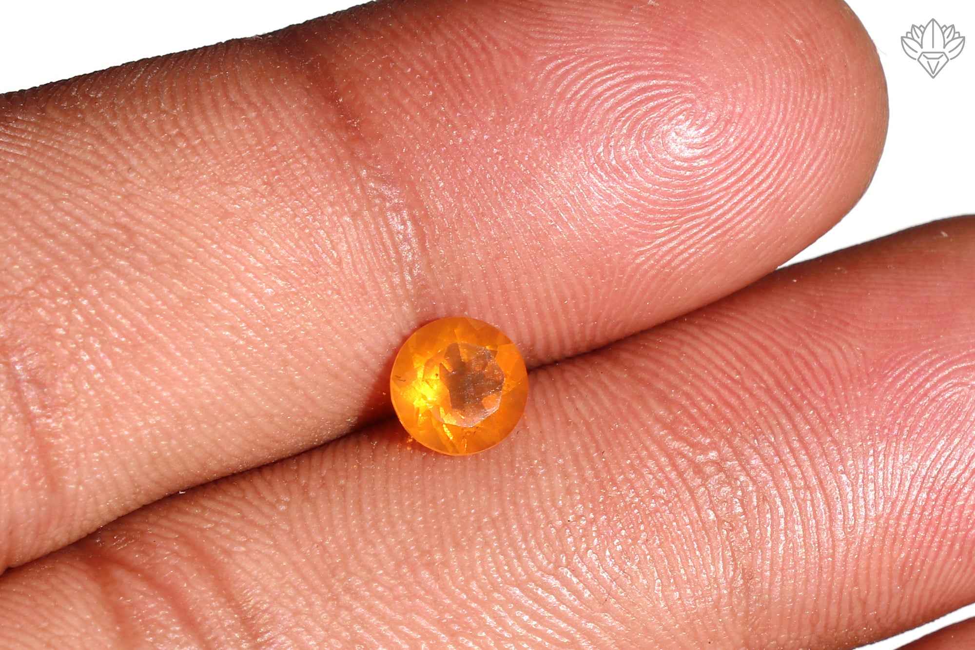 Lustre Mexican Opal Round 6mm Faceted Stone for Solitaire Rings, Everyday Pendants & Artisan Jewelry