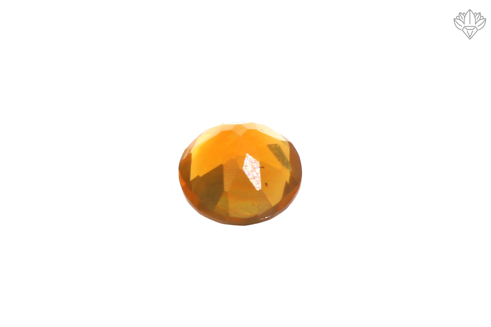 Lustre Mexican Opal Round 6mm Faceted Stone for Solitaire Rings, Everyday Pendants & Artisan Jewelry