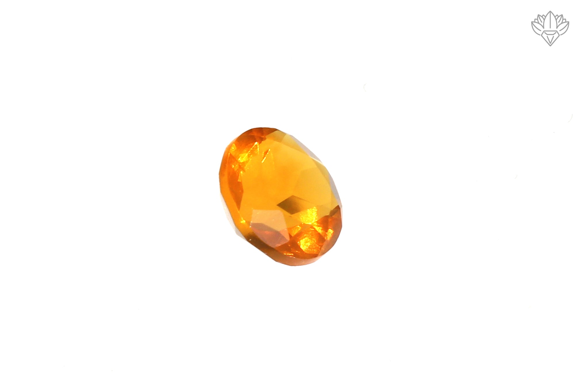 Eclipse Mexican Opal Round 7mm Faceted Gemstone for Solitaire Rings, Pendant Centers & Artisan Jewelry