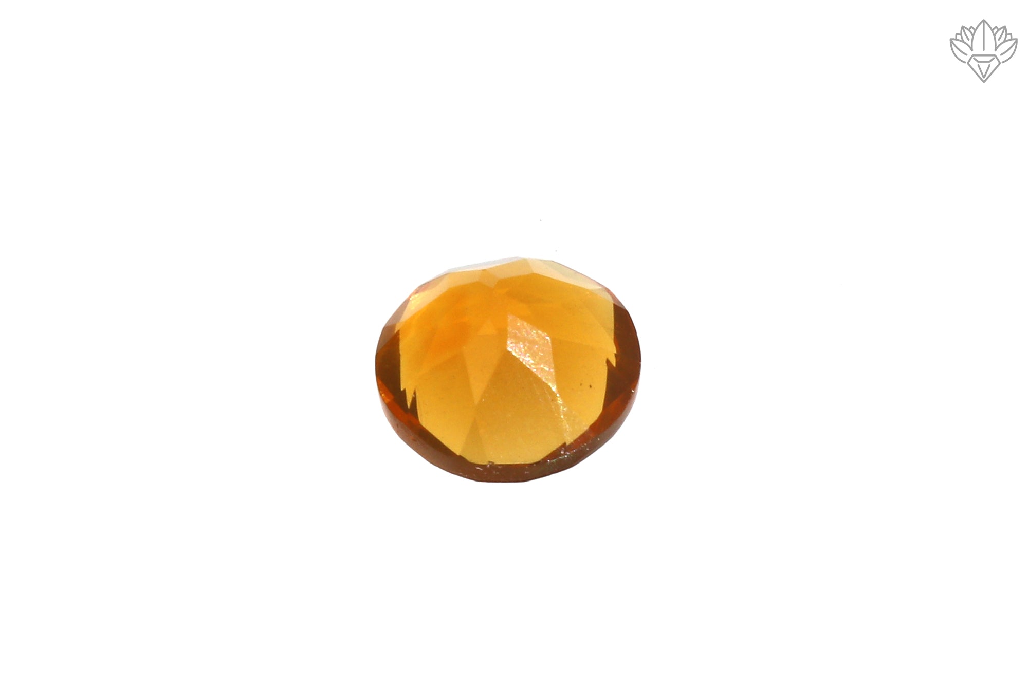 Eclipse Mexican Opal Round 7mm Faceted Gemstone for Solitaire Rings, Pendant Centers & Artisan Jewelry