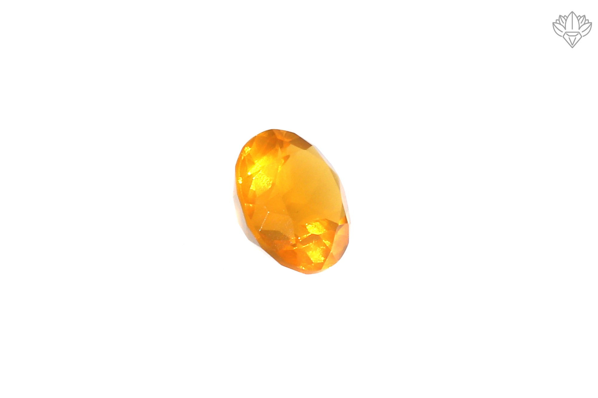Natural Mexican Opal 7mm Round Faceted Loose Gemstone 0.97Ct for Jewelry Making