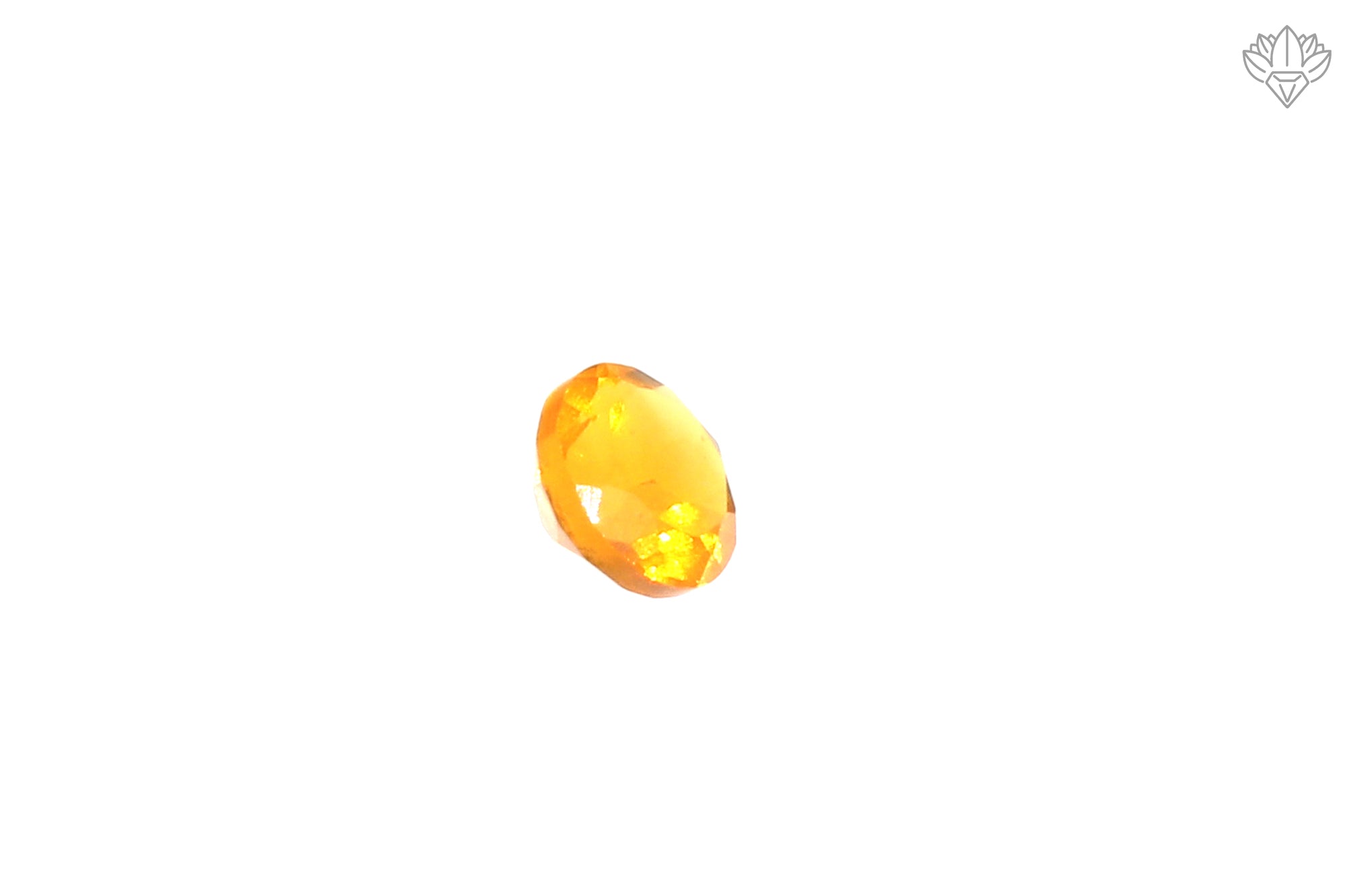 Natural Mexican Fire Opal 4mm Round Faceted Loose Gem for Artisan Jewelry