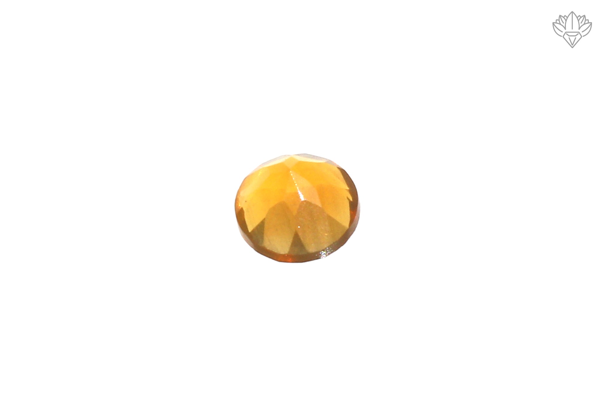 Natural Mexican Fire Opal 4mm Round Faceted Loose Gem for Artisan Jewelry
