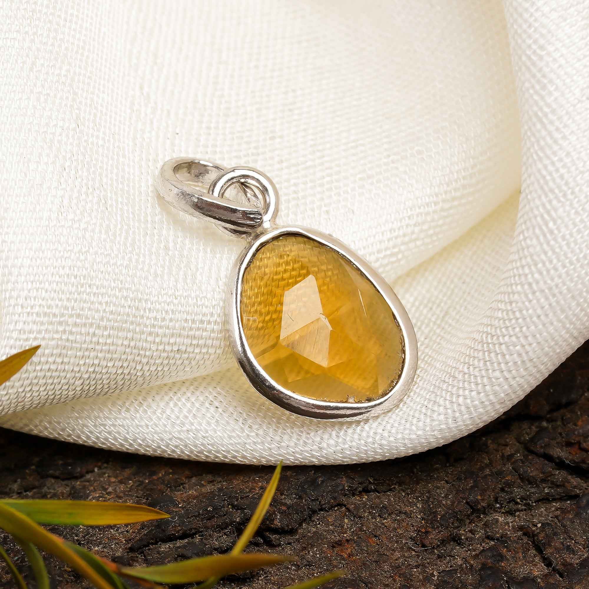 Natural Beer Quartz Rose Cut Large Loose Gemstone Brown Quartz Stone for Jewelry Making and Custom Designs