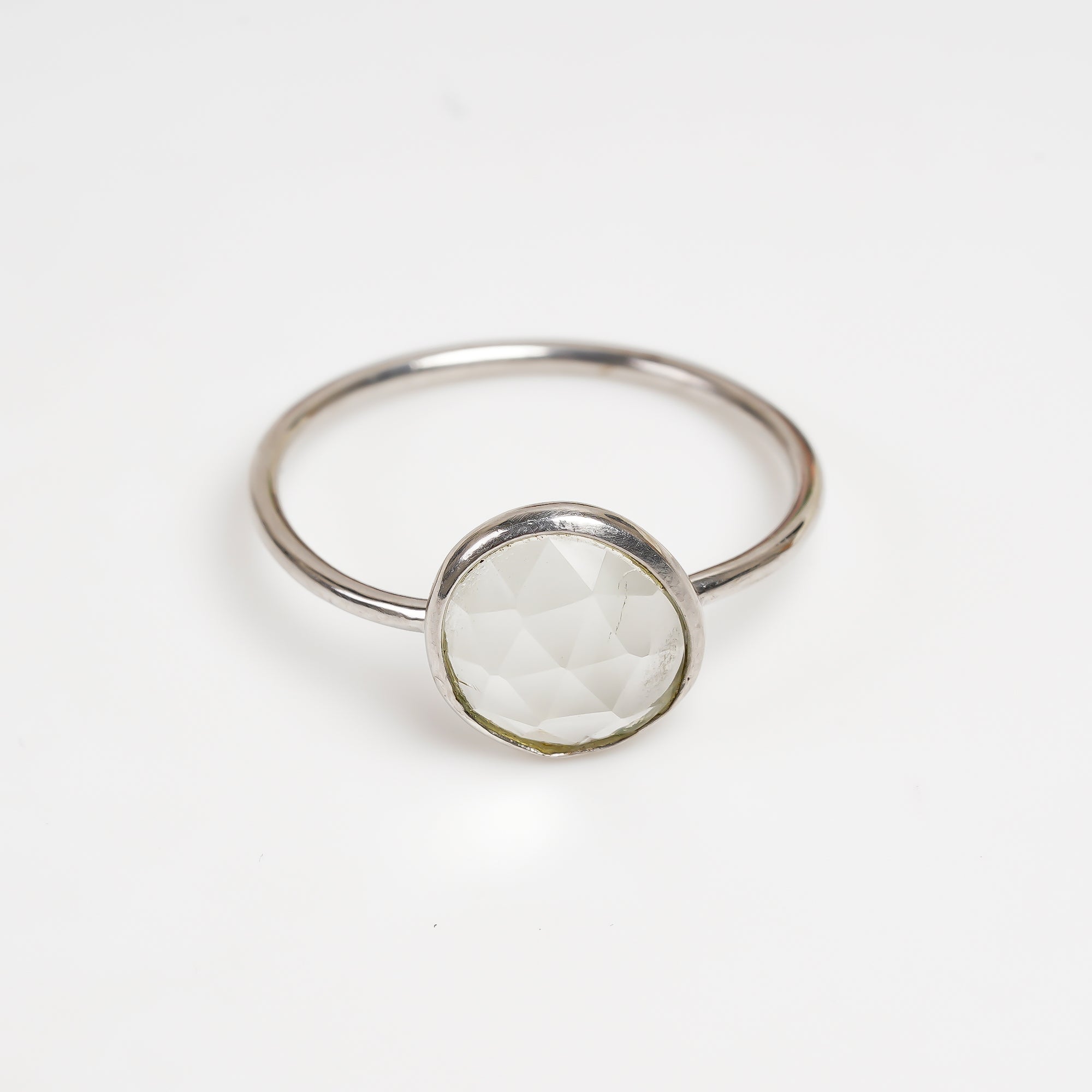 Aquamarine Solitaire Ring 925 Sterling Silver Natural Aquamarine Promise Ring March Birthstone Jewelry